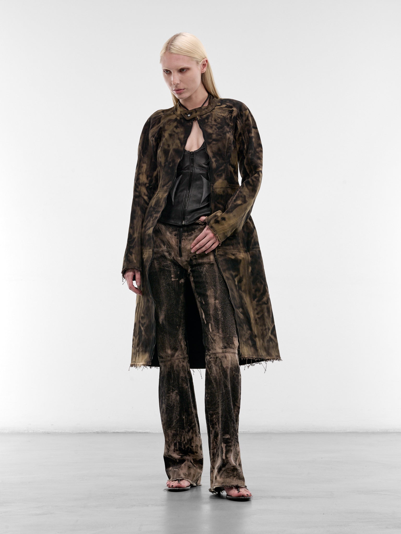 LIZA KEANE Denim Coat | H.Lorenzo - styled