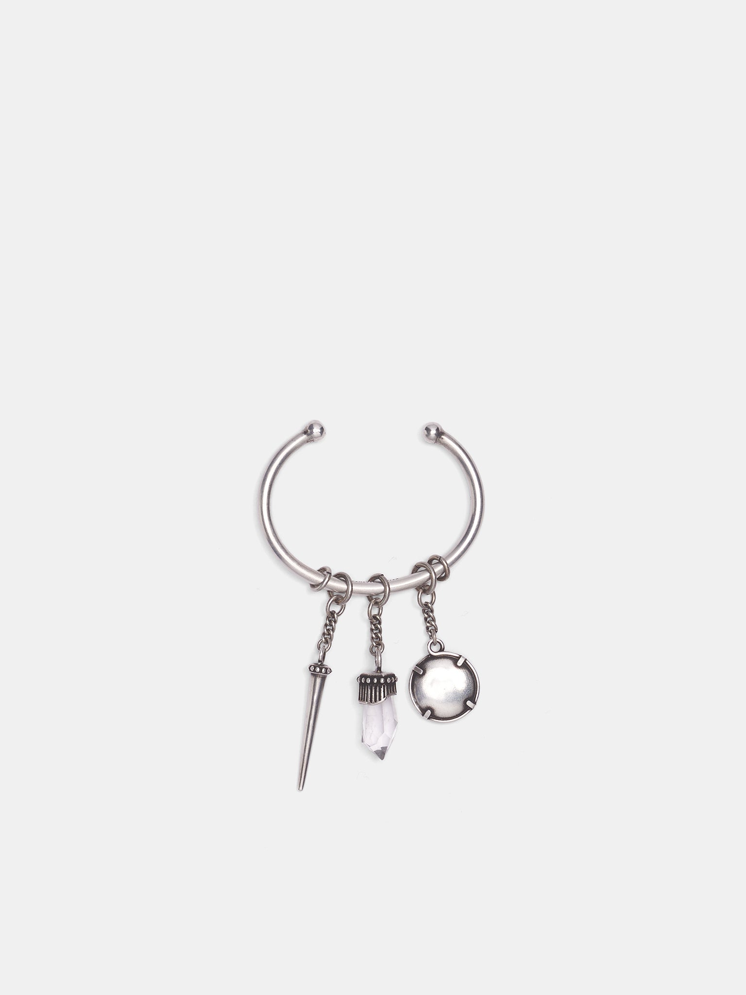 Silver Arto Charm Bracelet (B0014286-OT018-ANTIQUE-SILVER)