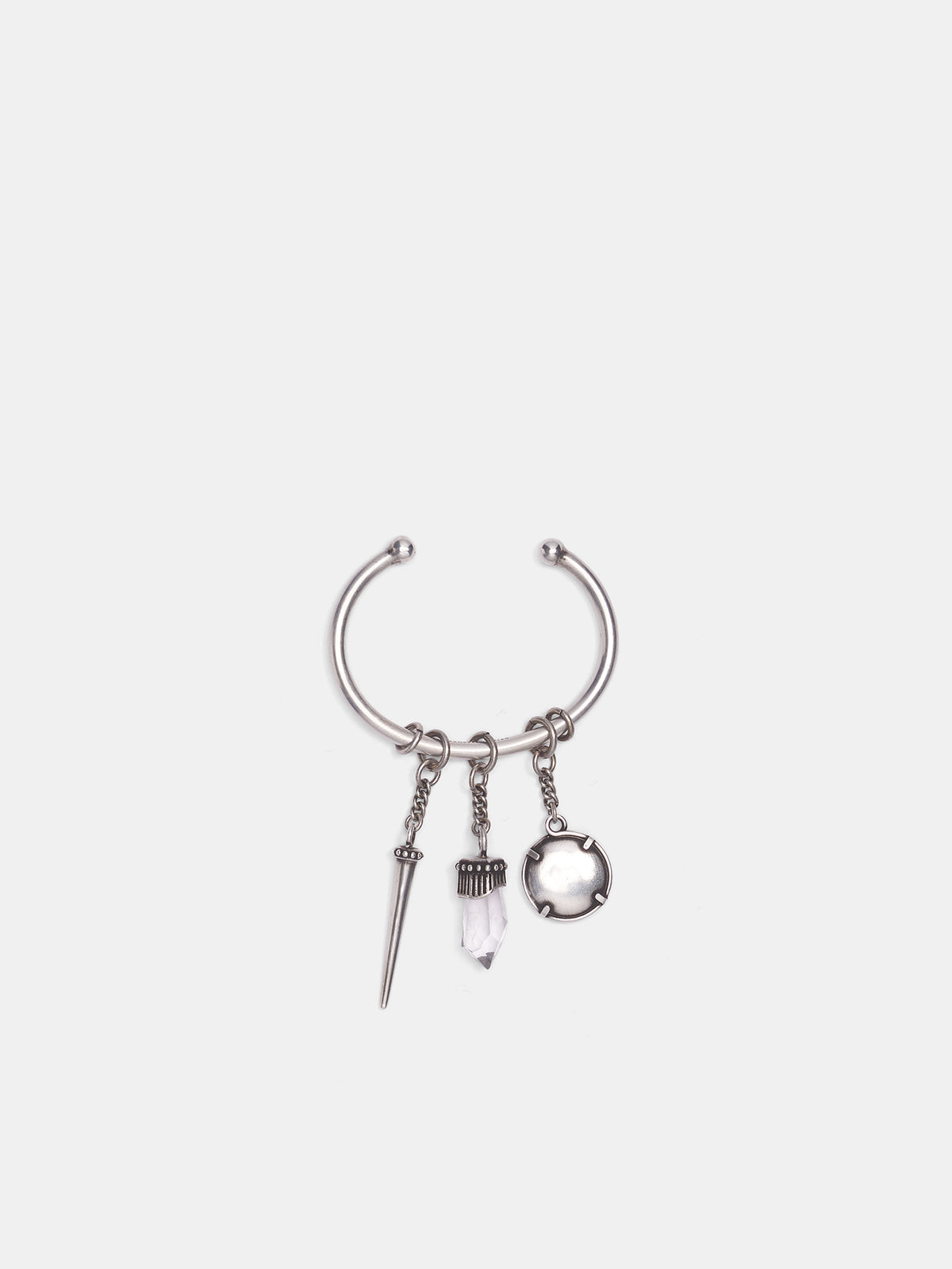 Silver Arto Charm Bracelet (B0014286-OT018-ANTIQUE-SILVER)
