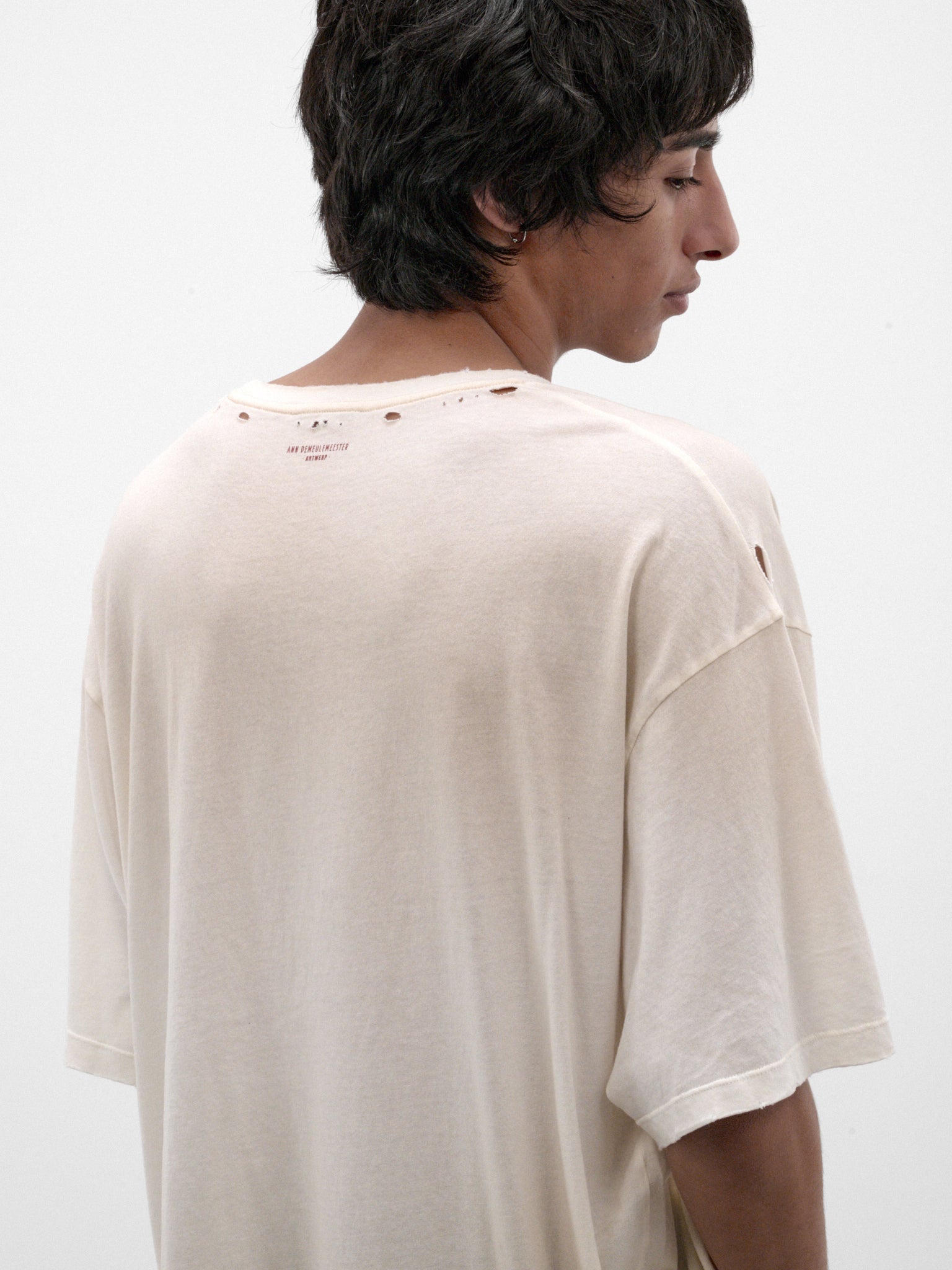 Lu Poetry Graphic Boxy Tee (B0014440-FA789-CHALK)