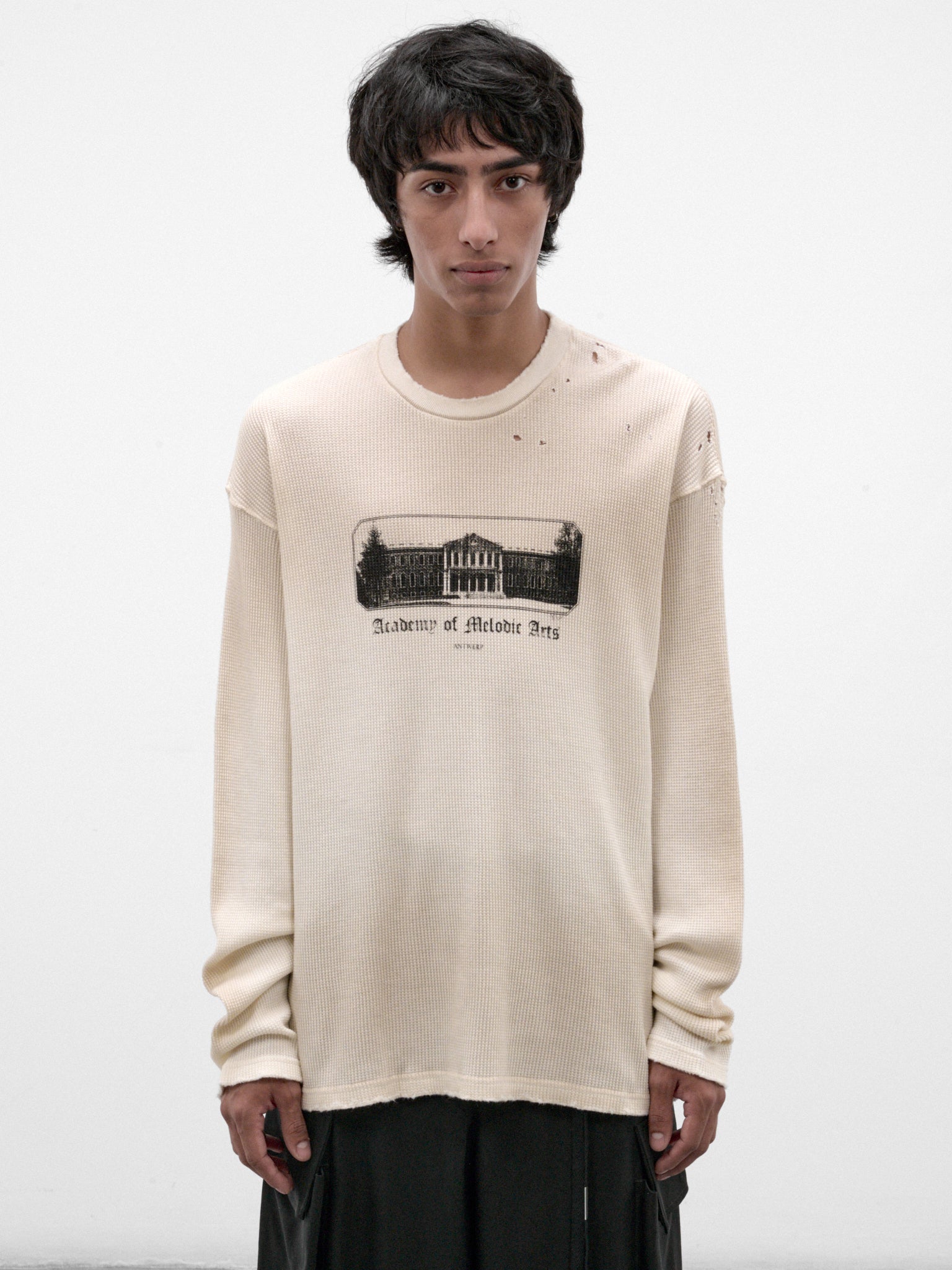 Nikita Poetry Graphic Long Sleeve (B0014442-FA795-CHALK)