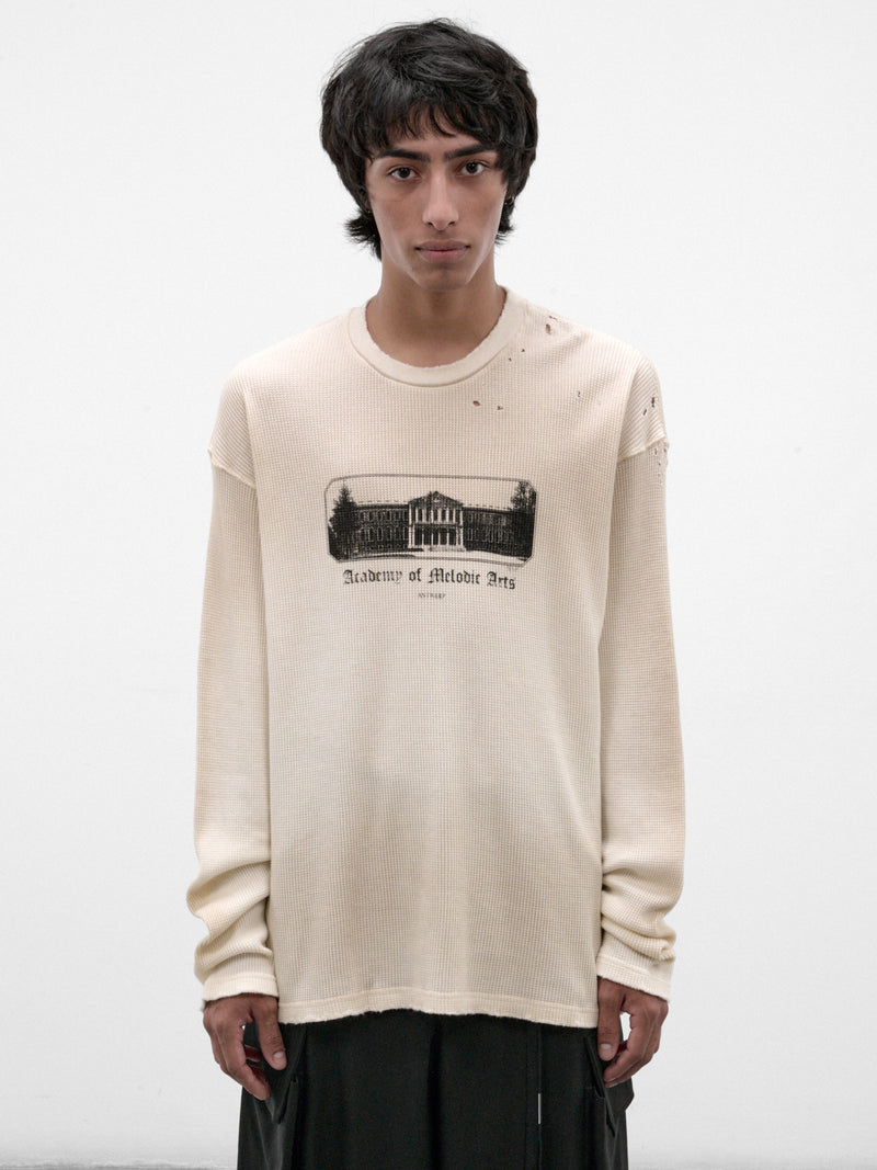 Nikita Poetry Graphic Long Sleeve (B0014442-FA795-CHALK)