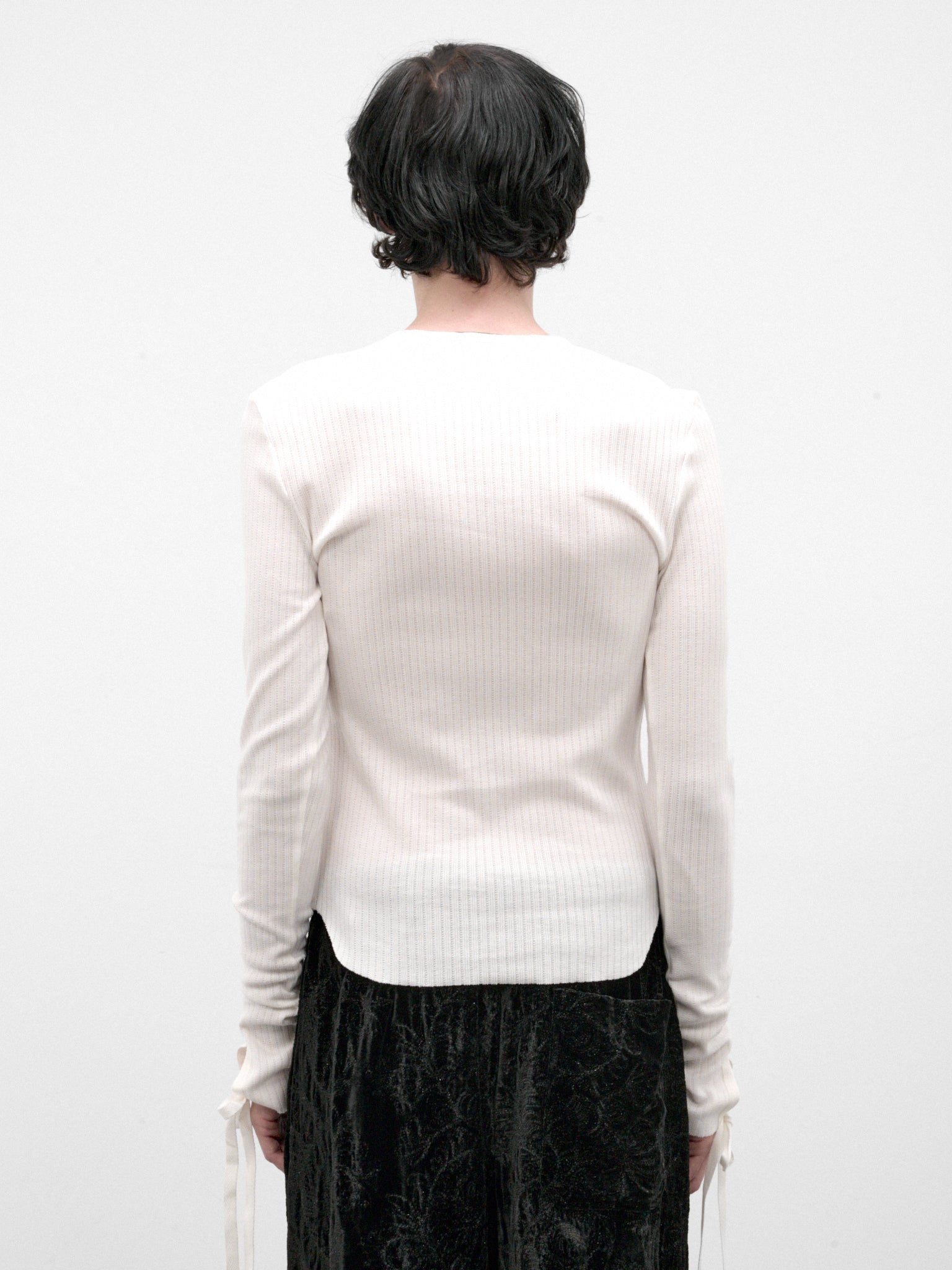 White Blas Long Sleeve Henley (B0014466-FA766-NATURAL-WHITE)