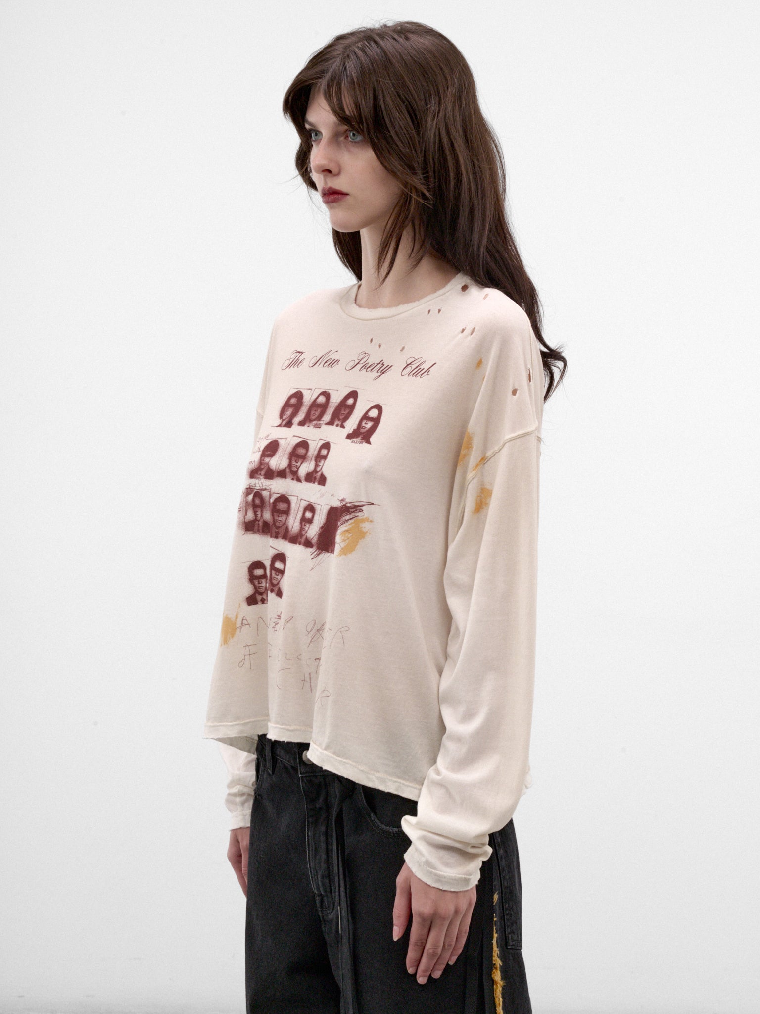 Nikita Poetry Club Graphic Tee (B0014486-FA789-CHALK)