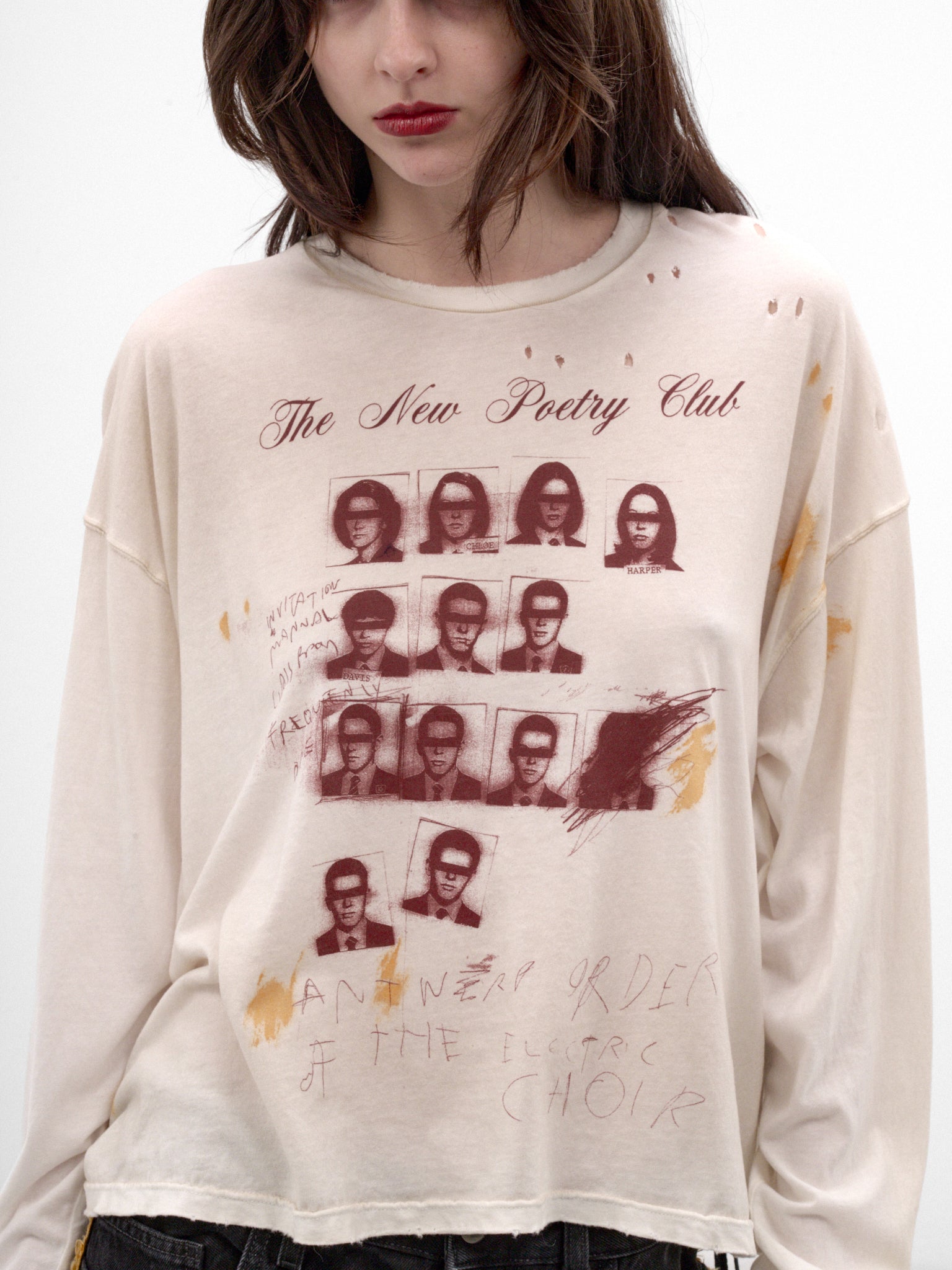 Nikita Poetry Club Graphic Tee (B0014486-FA789-CHALK)