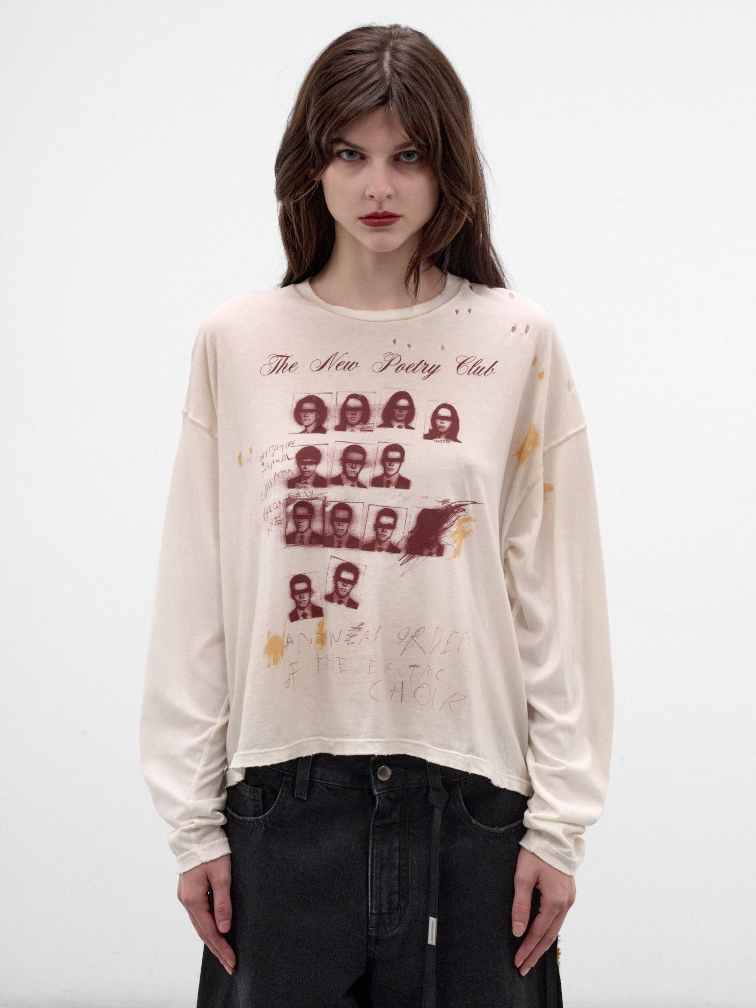 Nikita Poetry Club Graphic Tee (B0014486-FA789-CHALK)