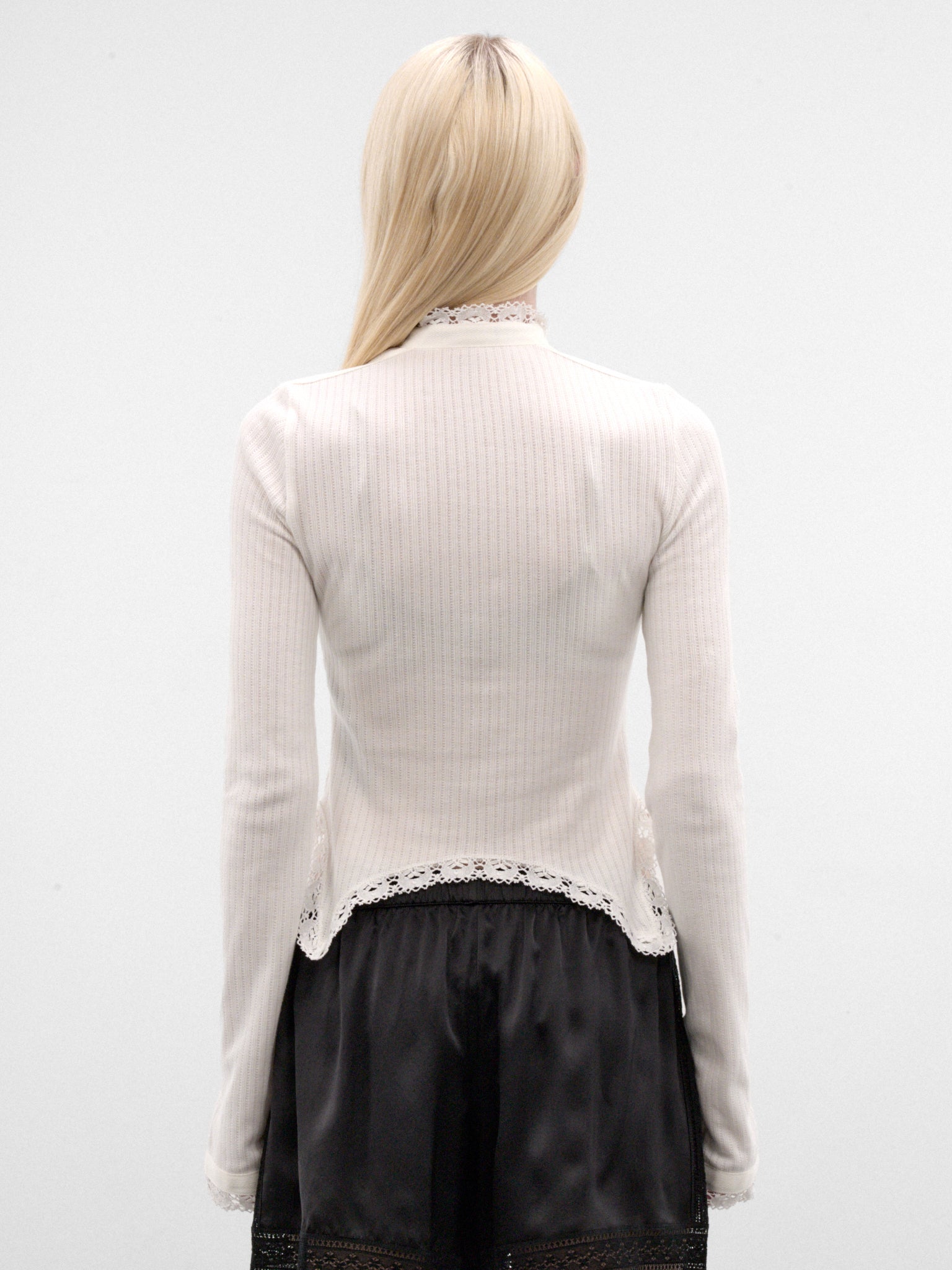 Nancine White Cotton Serafino Top (B0014521-FA766-NATURAL-WHITE)