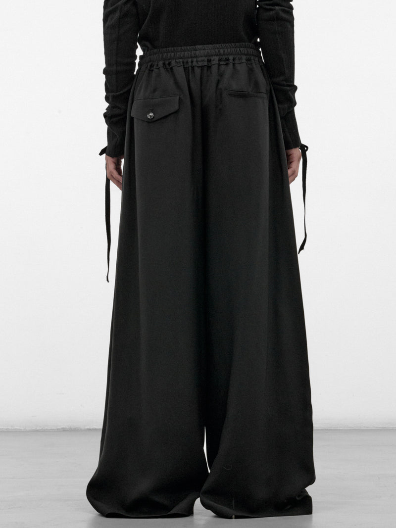 Eron Wide Lounge Pants (B0014657-FA558-BLACK)
