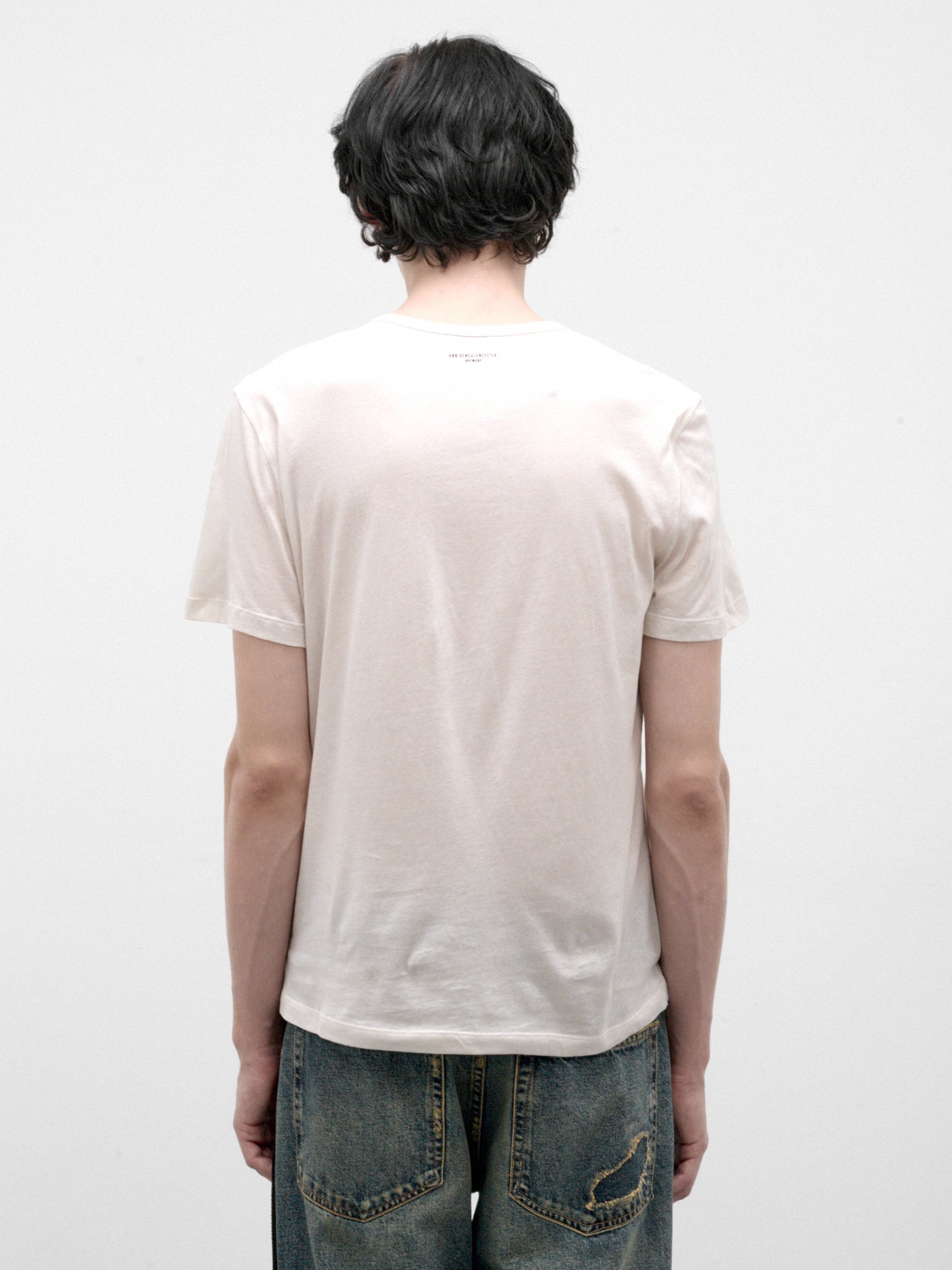 White Baptist Rimbaud Graphic Tee (B0014661-FA205-IVORY)