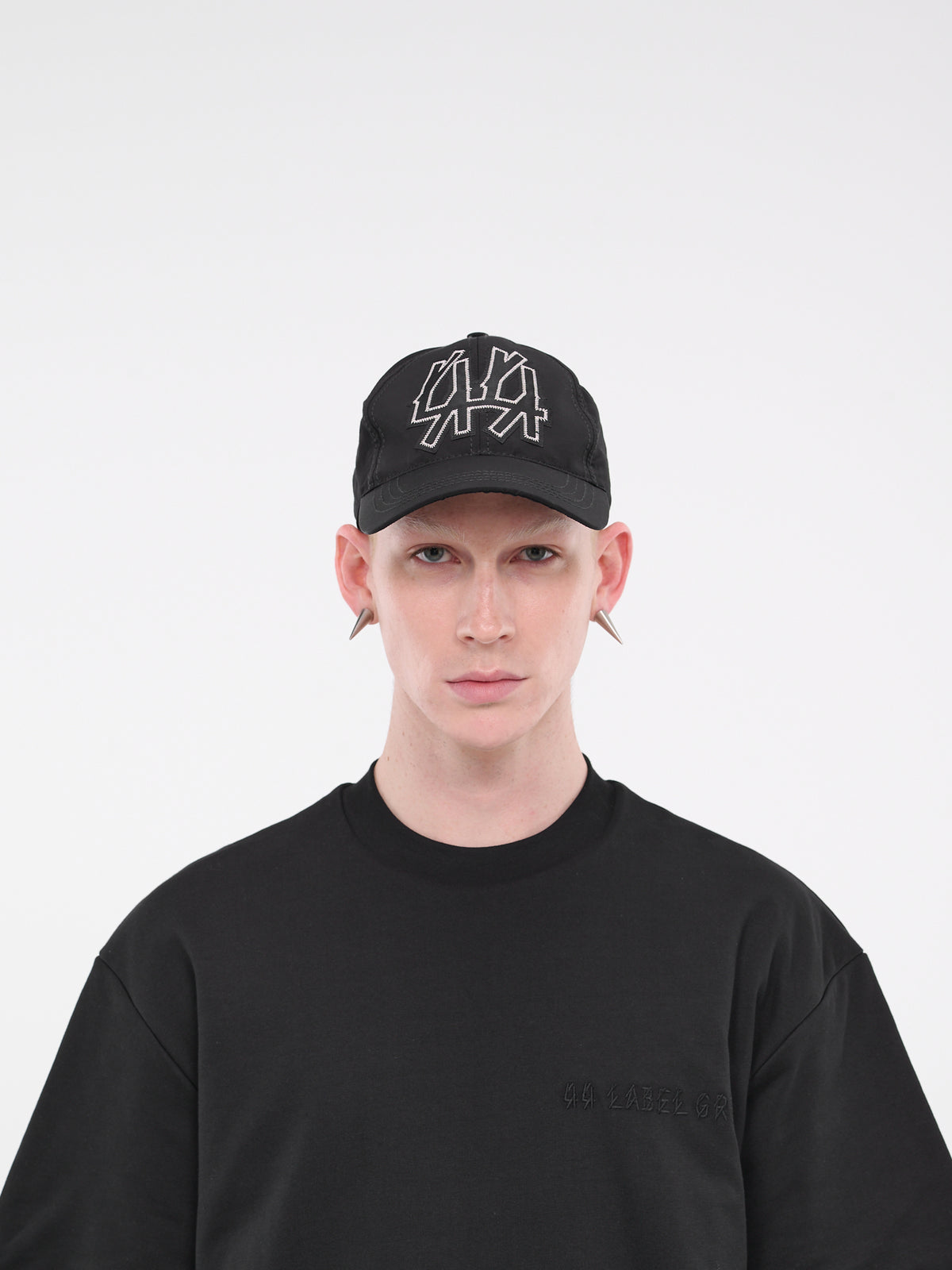 44 Patch Cap (B0030308-FA337-099-BLACK)