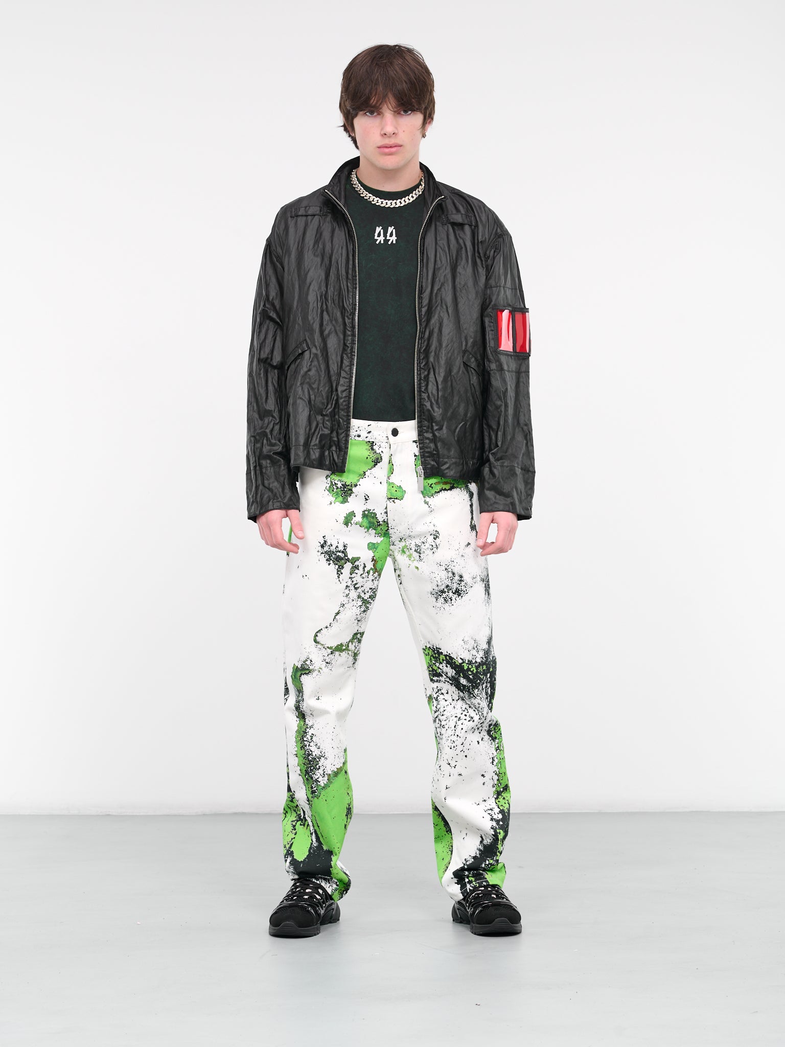 Corrosive 5P Pants (B0030442-FA411-P383-WHITE-GREE)