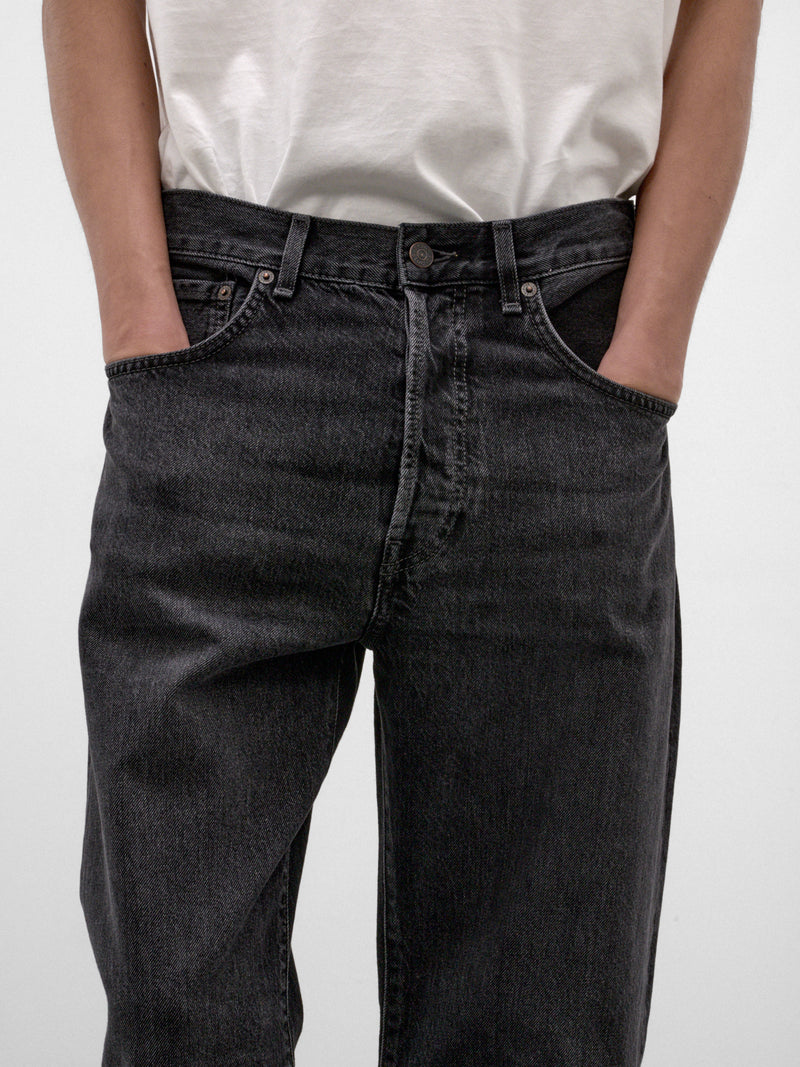 Black 2021M Loose Fit Jeans (B00363-900D30-BLACK)