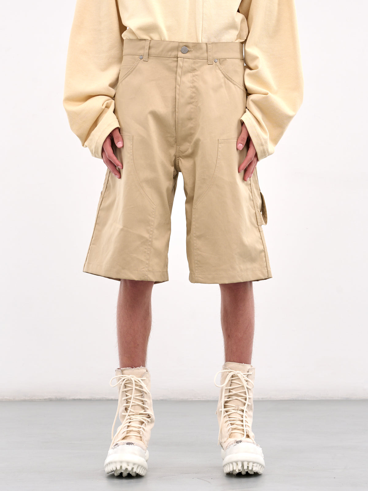Carpenter's Skater Shorts (B1MS253098-250-KHAKI)