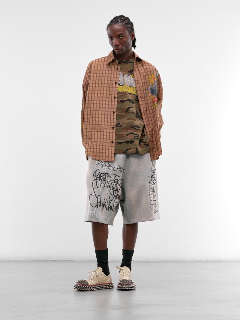 Camo Graffiti Tank Top (B26SSUTA0102-CAMO)