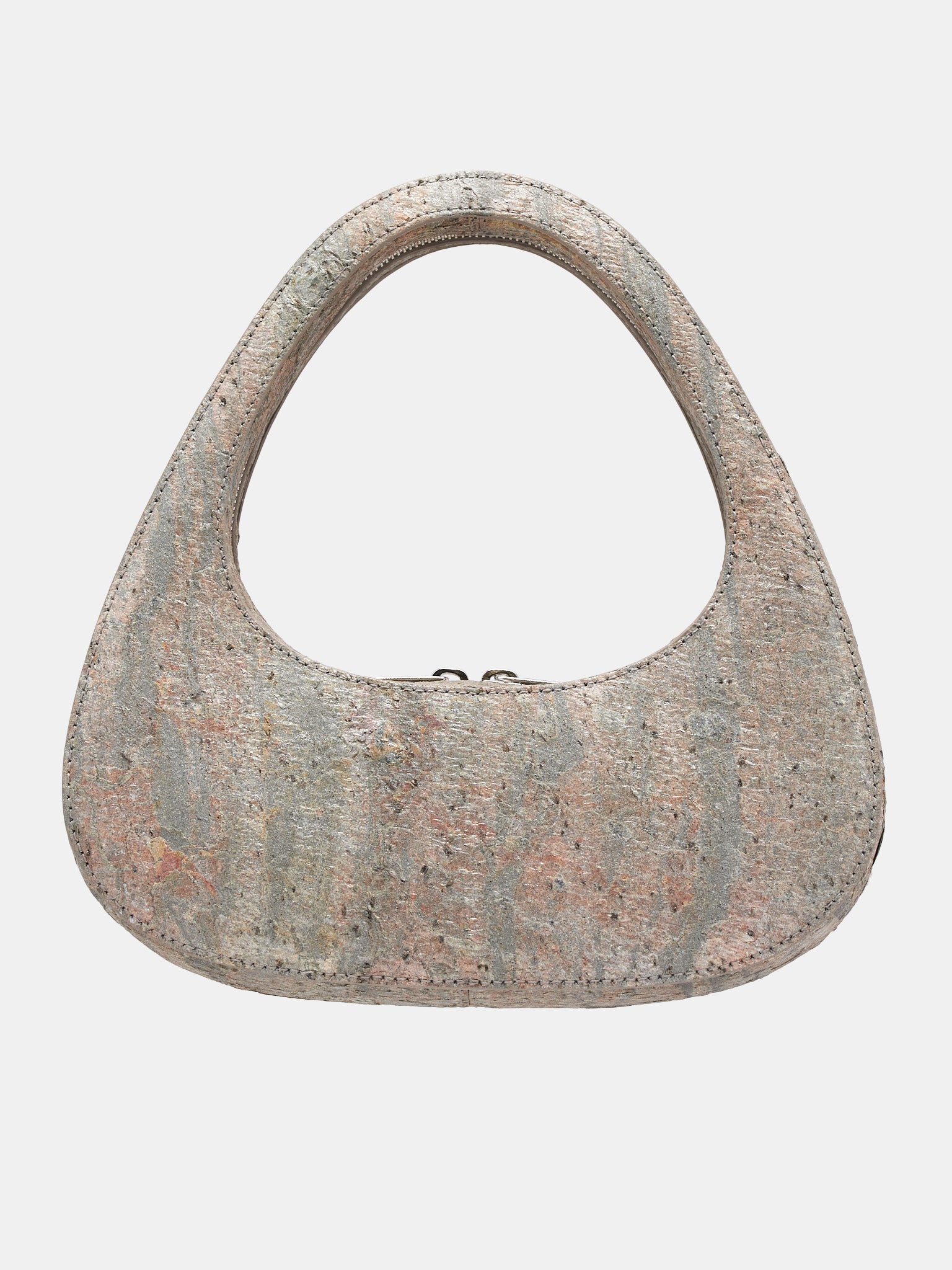 Stone Baguette Swipe Bag (BA04739-STONE)