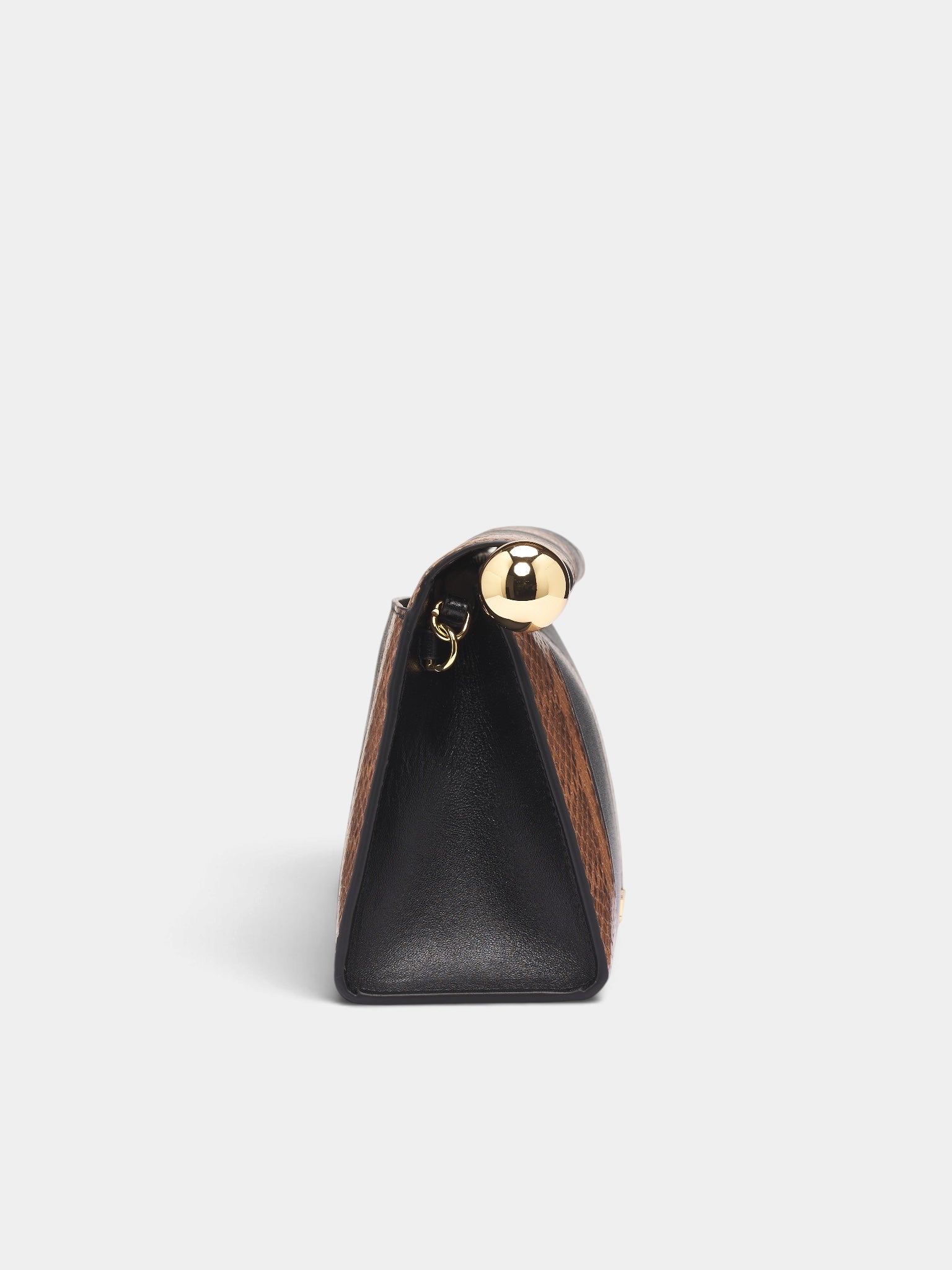 Le Sac Rond Carré Bag (BAW00472AC24M12-BLACK-BEIGE)