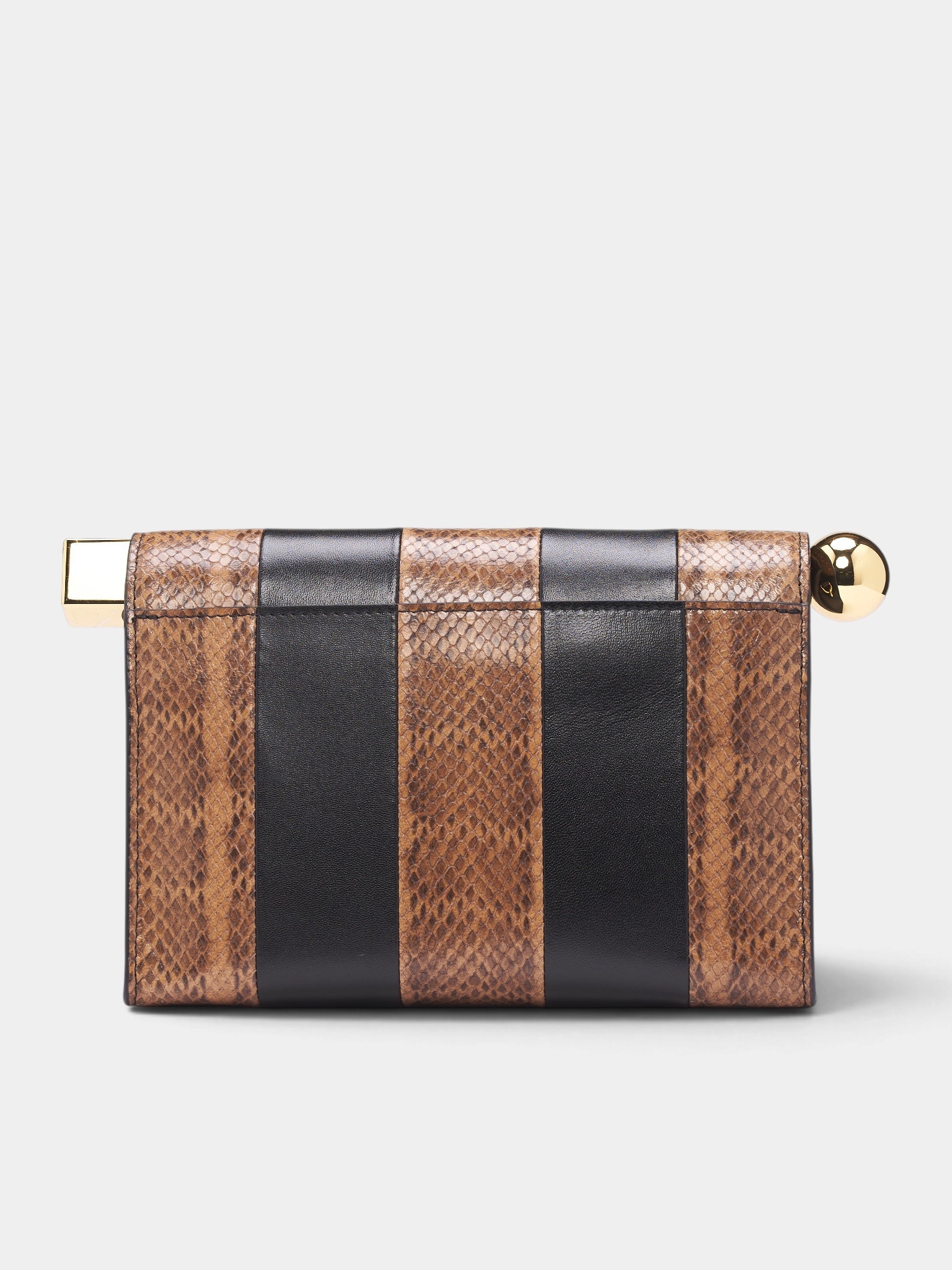 Le Sac Rond Carré Bag (BAW00472AC24M12-BLACK-BEIGE)