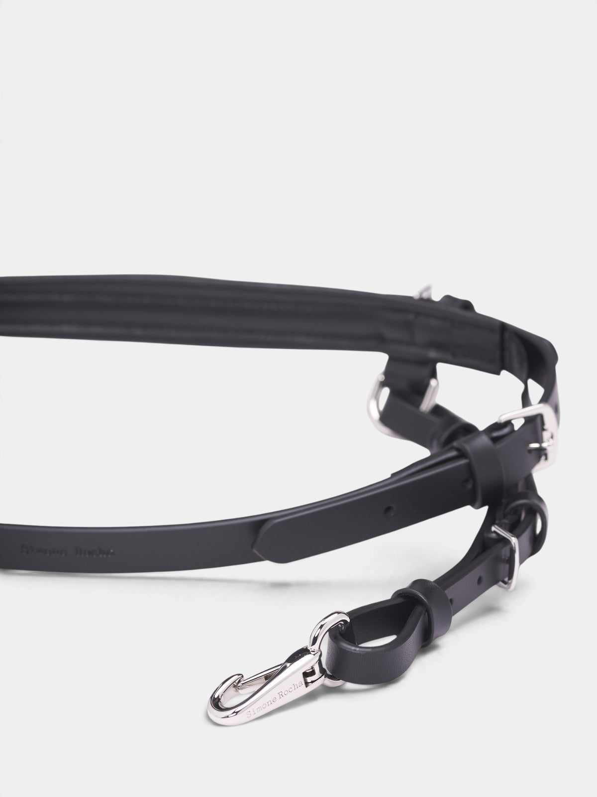 Black Leather Bridle Belt (BBELT4T-M-0839-BLACK)