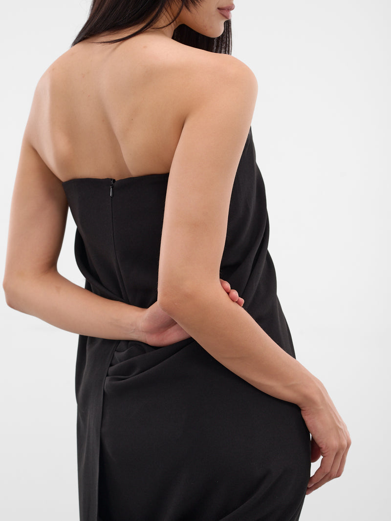 Black Draped Jumpsuit (BD01-W17-999-BLACK)