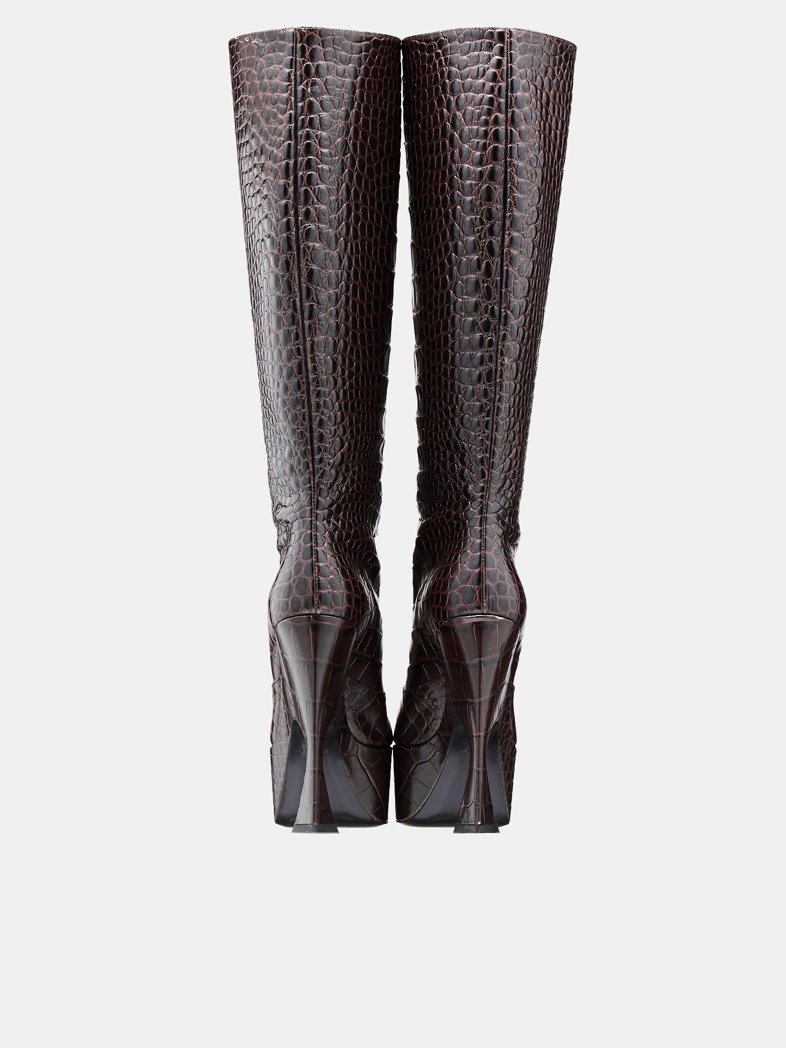 Platform Wedge Boots (BE41202B-18102-BORDEAUX)