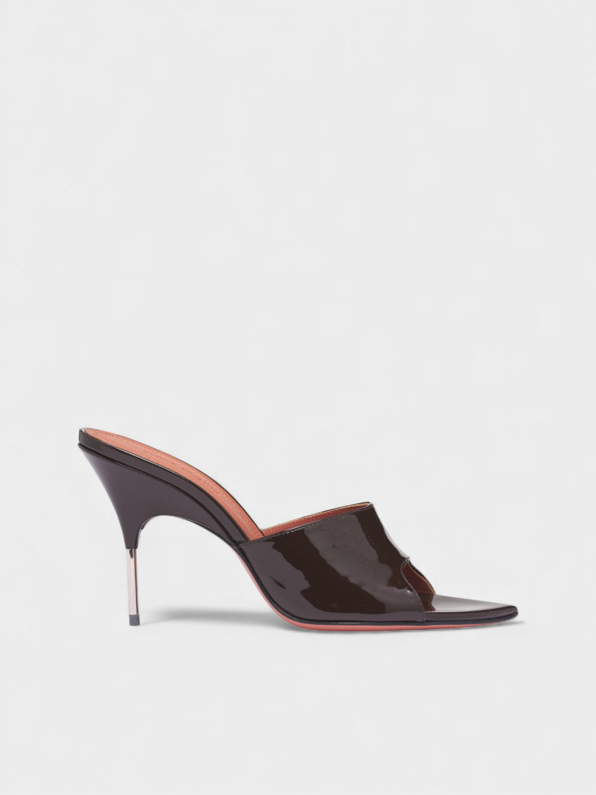 Coffee Patent Bianca 95 Slippers (BIANCA-SLIPPER-95-COFFEE-PATEN)