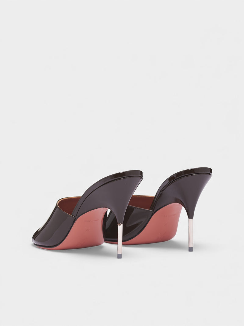 Coffee Patent Bianca 95 Slippers (BIANCA-SLIPPER-95-COFFEE-PATEN)