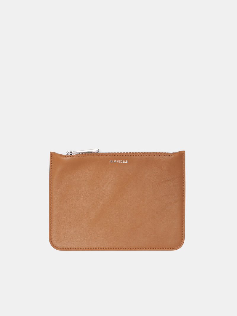 Camel Leather Biche Cushion Bag (BICHE-CAMEL)