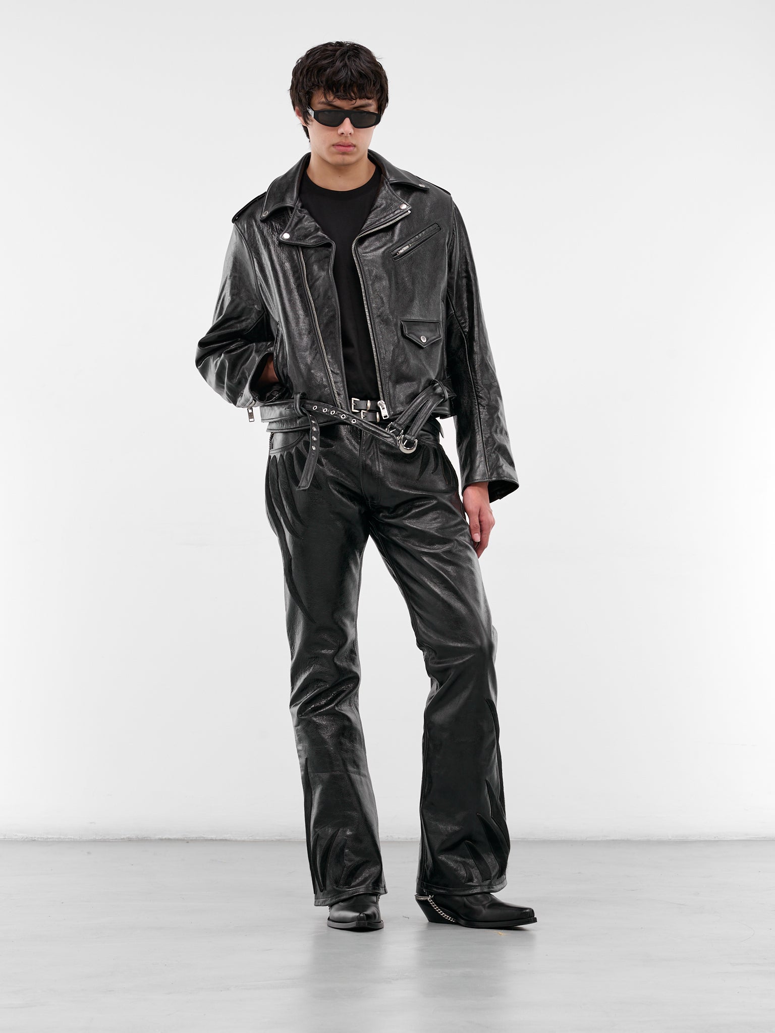 Bite Me Studded Leather Jacket (BITE-ME-JACKET-BLACK)