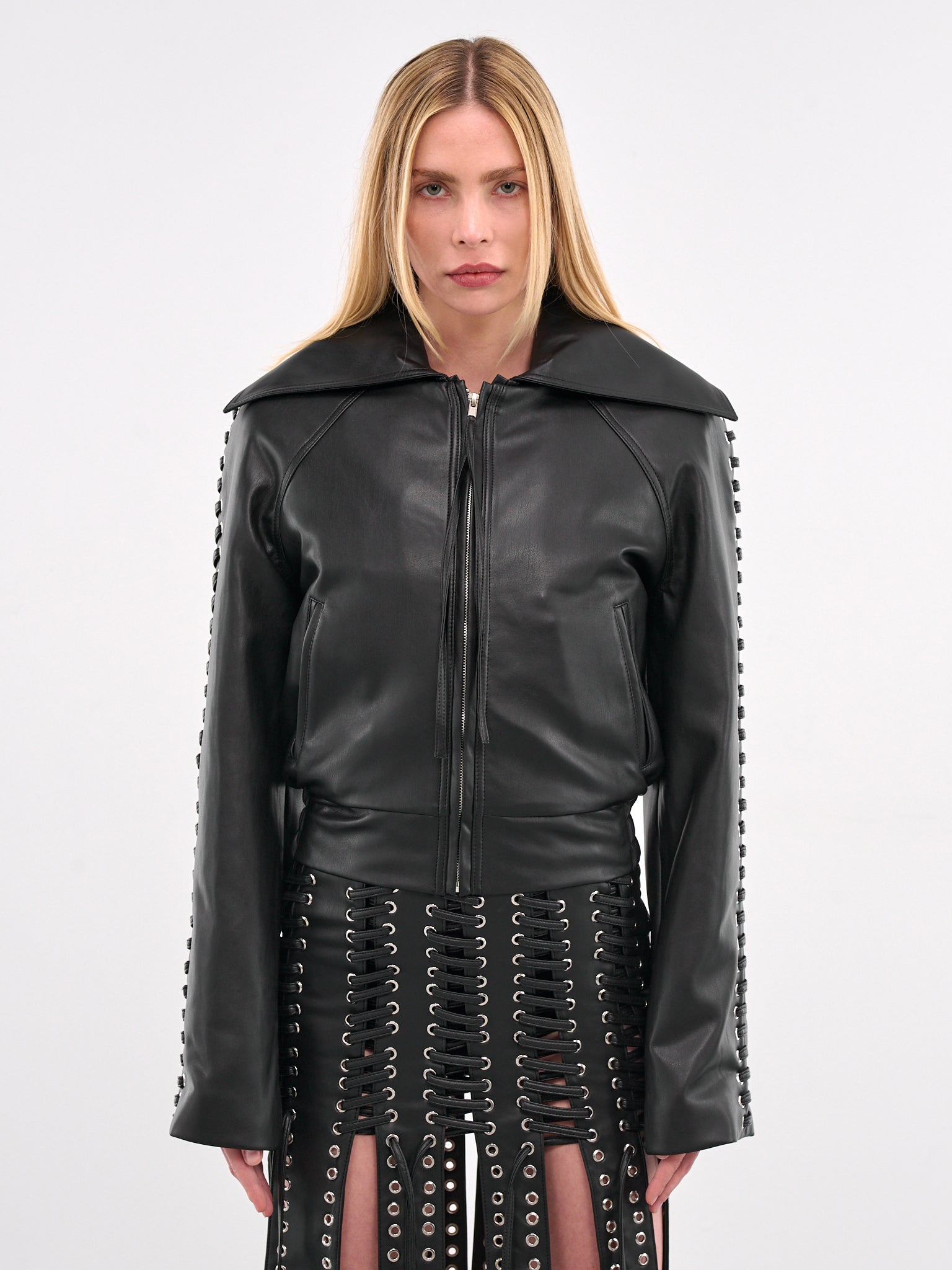 Two Layer Bomber Jacket (BJ01BL-BLACK)