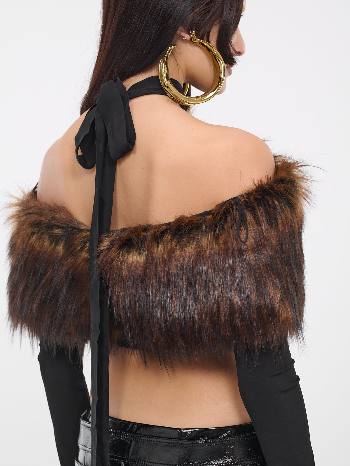 Faux-Fur Top (BKPECOLYTP04-MULTICOLOR)