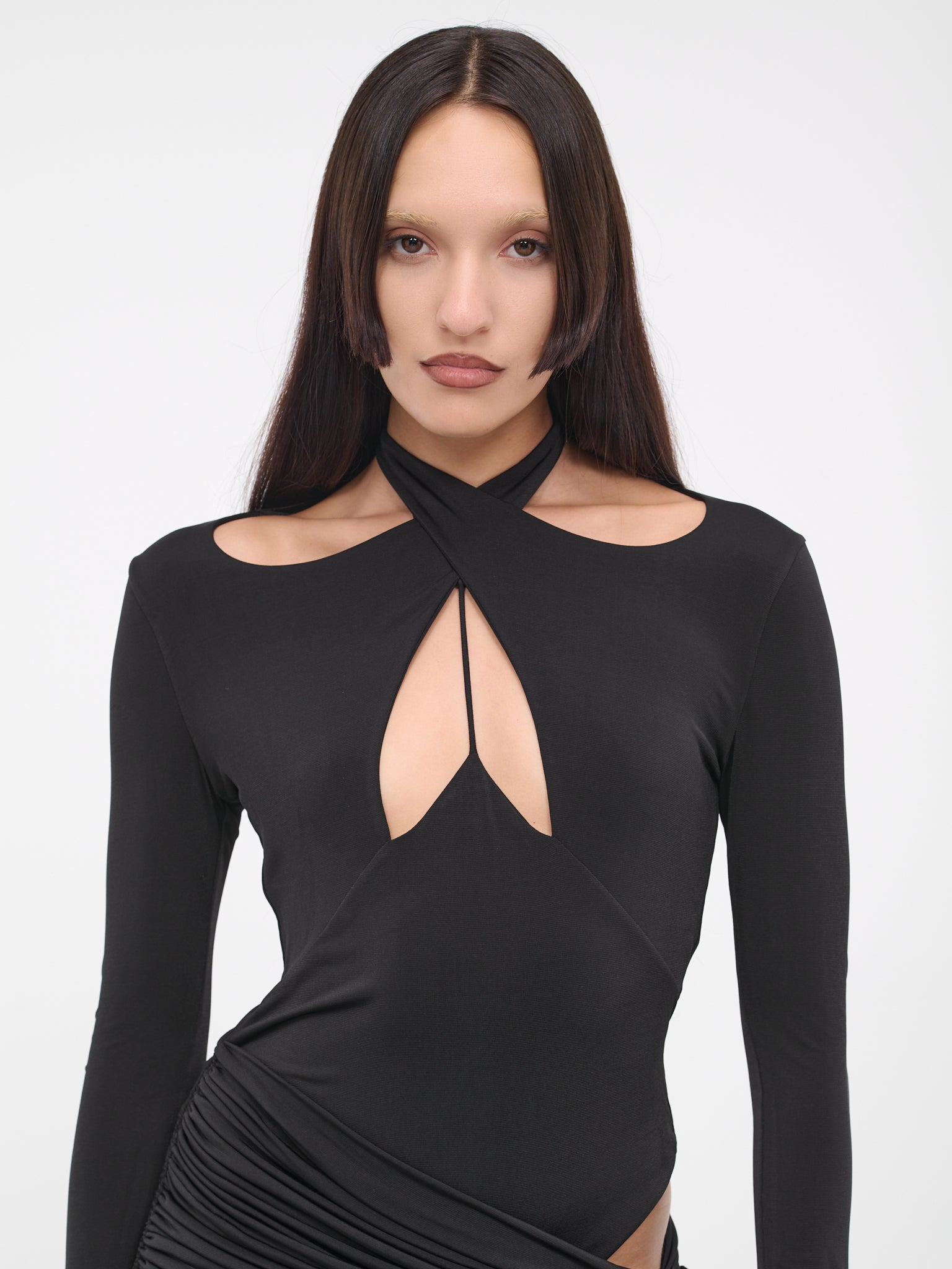 Cut-Out Mini Dress (BKPECOLYDR04-BLACK)