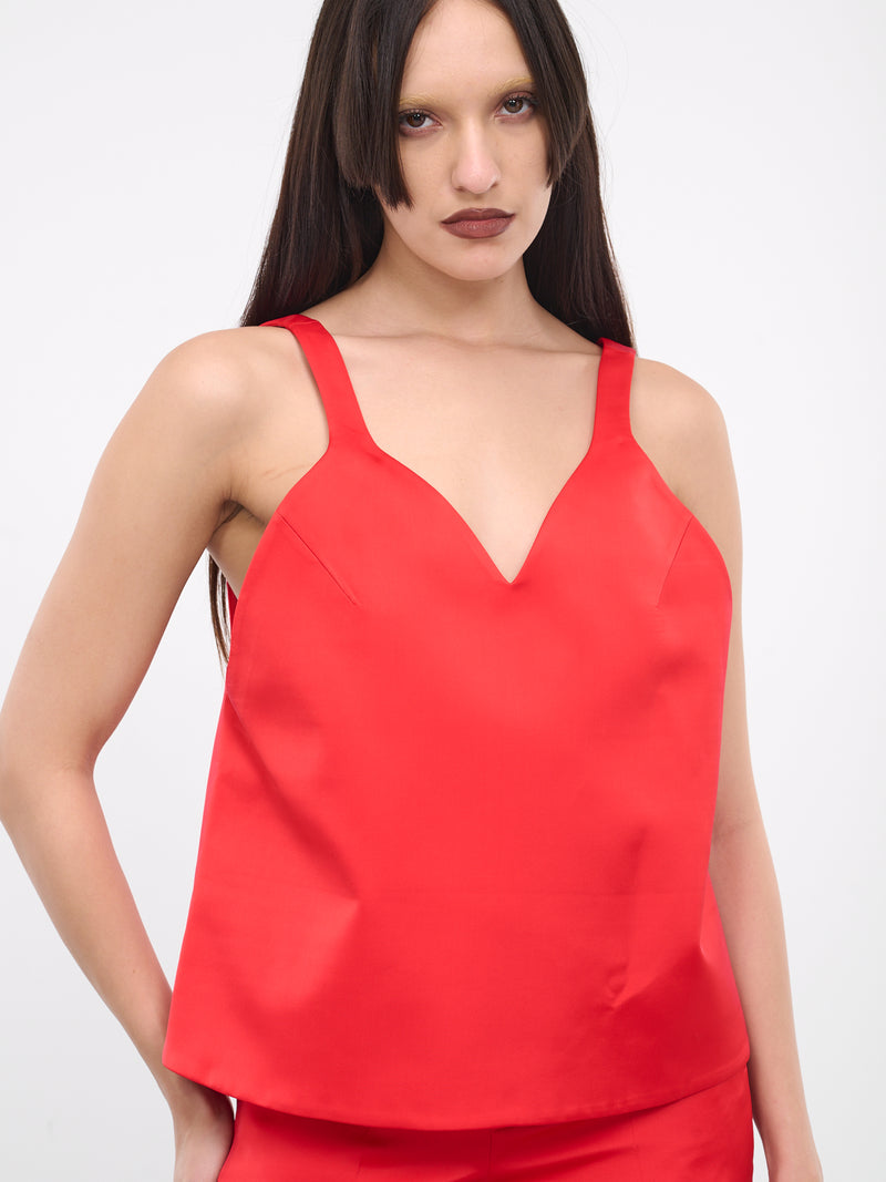 Sweetheart Top (BL0-24-168-W-RD-RED)