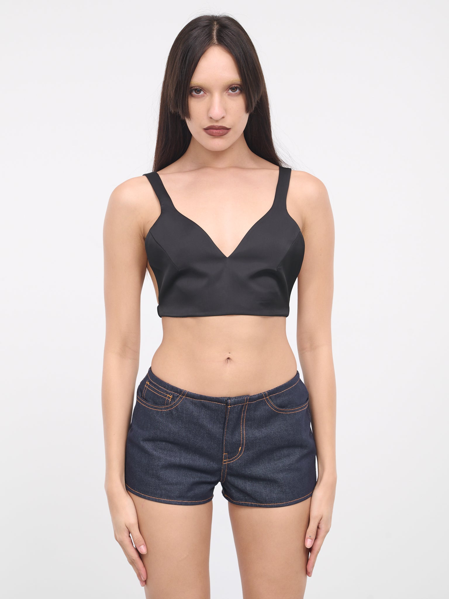 Sweetheart Bra Top (BL0-24-171-W-BK-BLACK)