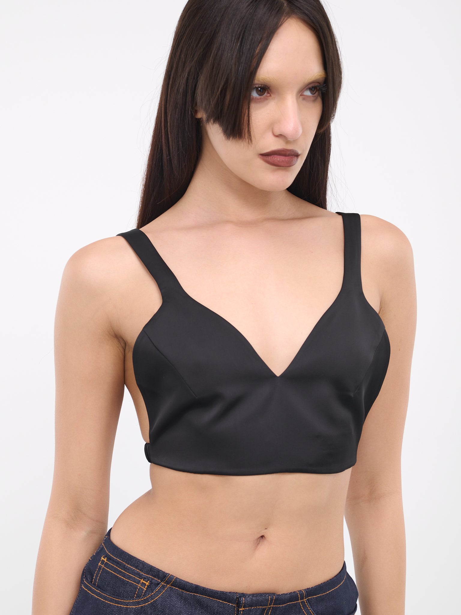 Sweetheart Bra Top (BL0-24-171-W-BK-BLACK)