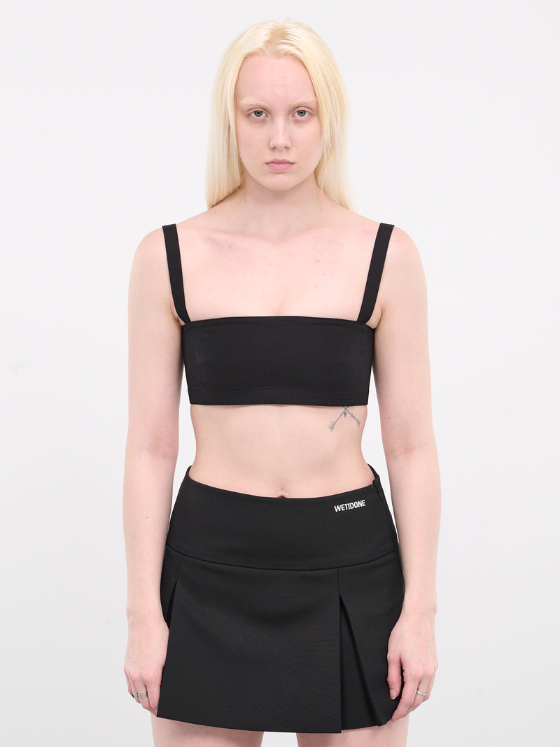 Squared Bra Top (BL1-24-115-W-BK-BLACK)