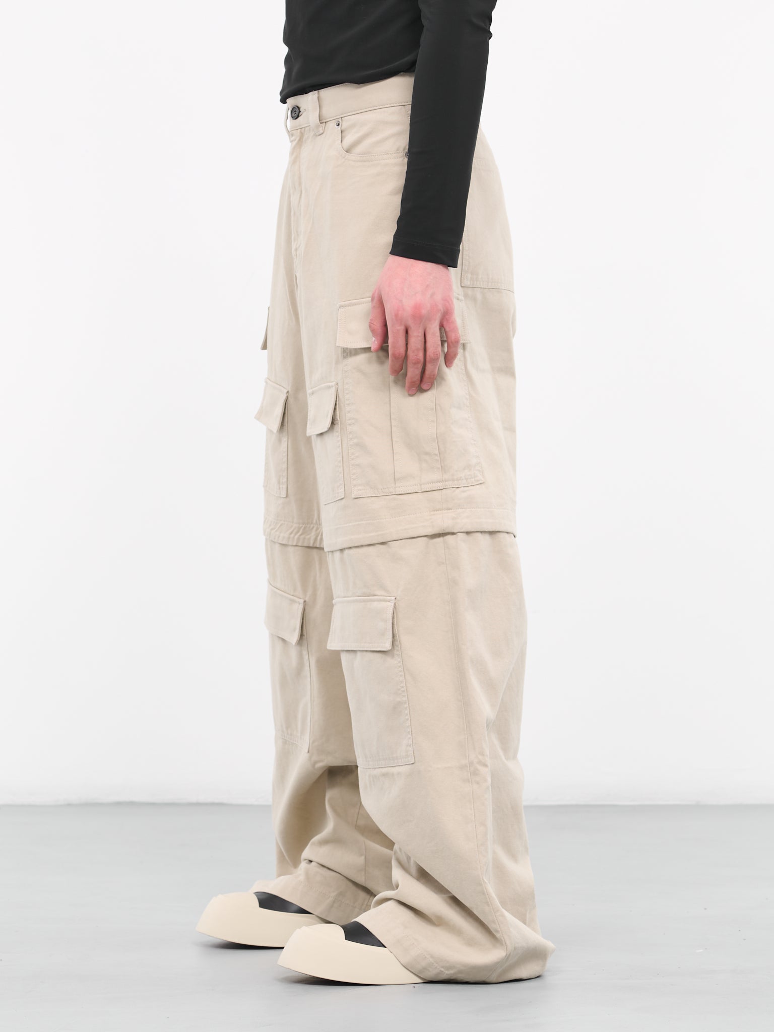 Rave Cargo Pants (BMCF010-FAB001-6200-STONE-NO-C)