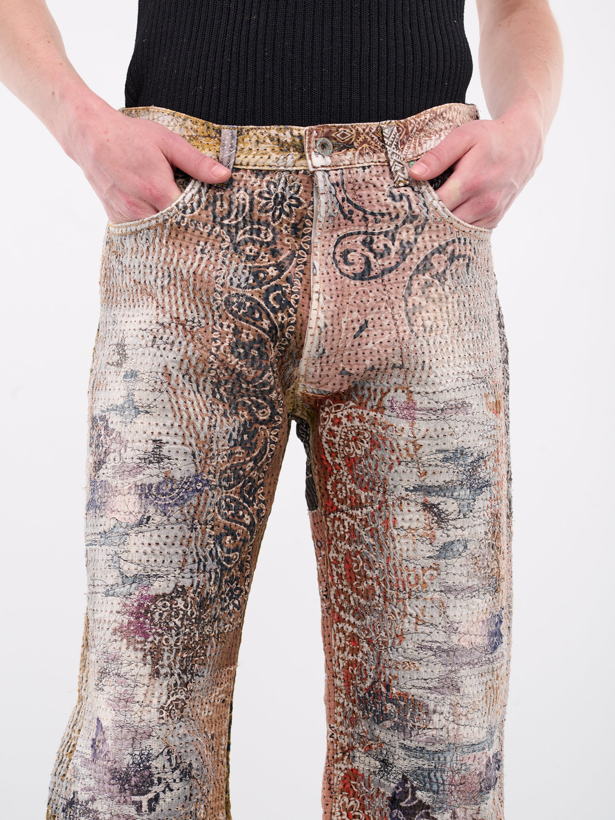 Boro Jeans (BORO-JEANS-BROWN-TAN)