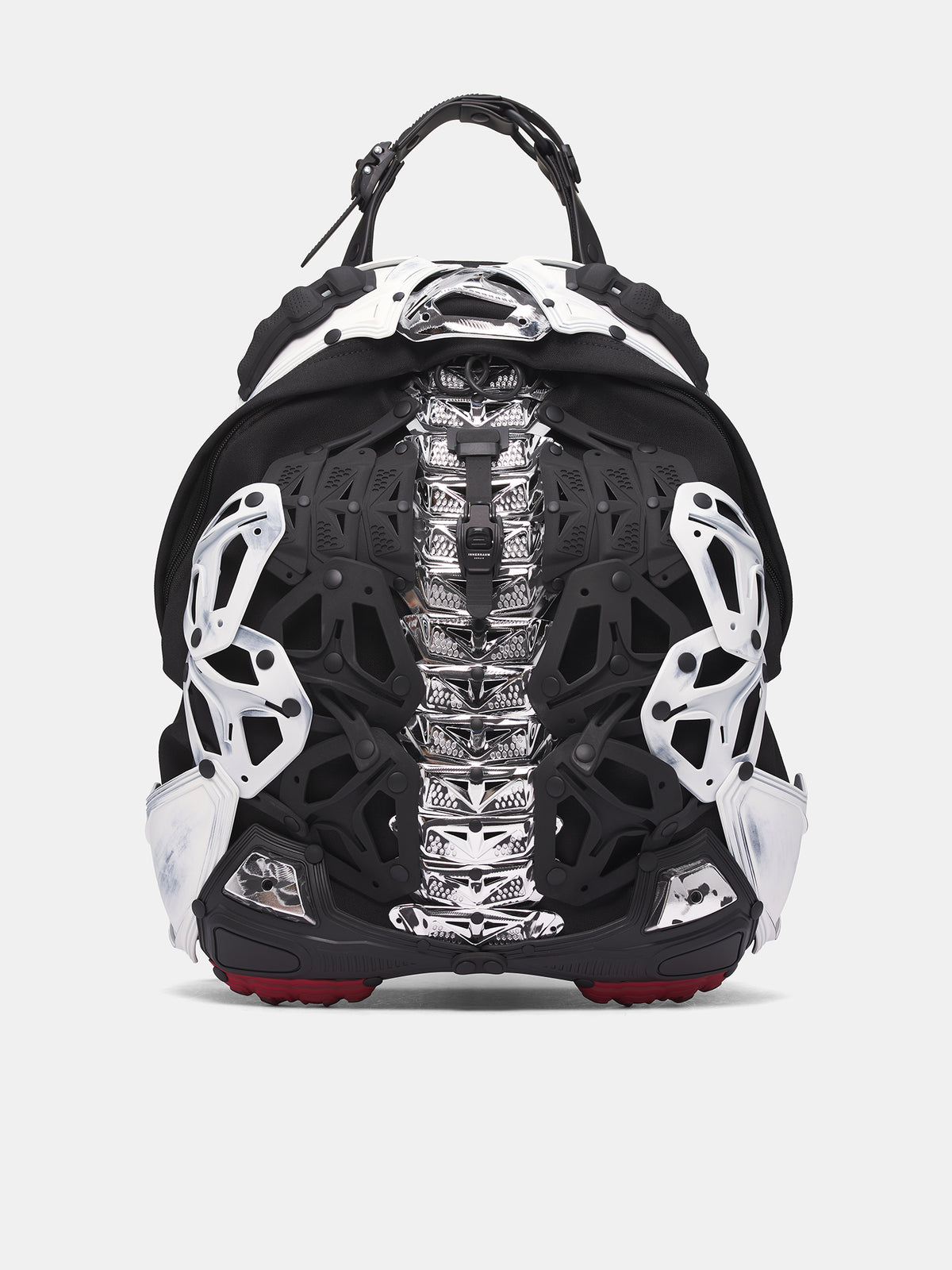 Black Patchwork Object BP1 Backpack (BP1-PATCHWORK-BLACK)