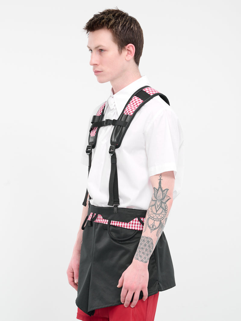 Gingham Braces (BR01-RED-GINGHAM)