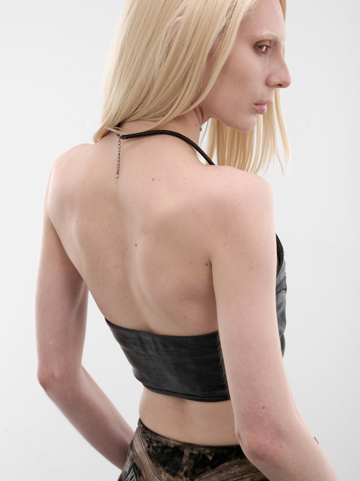 Black Leather Ride Bra (BRA-M-RID-LEA-BLACK)