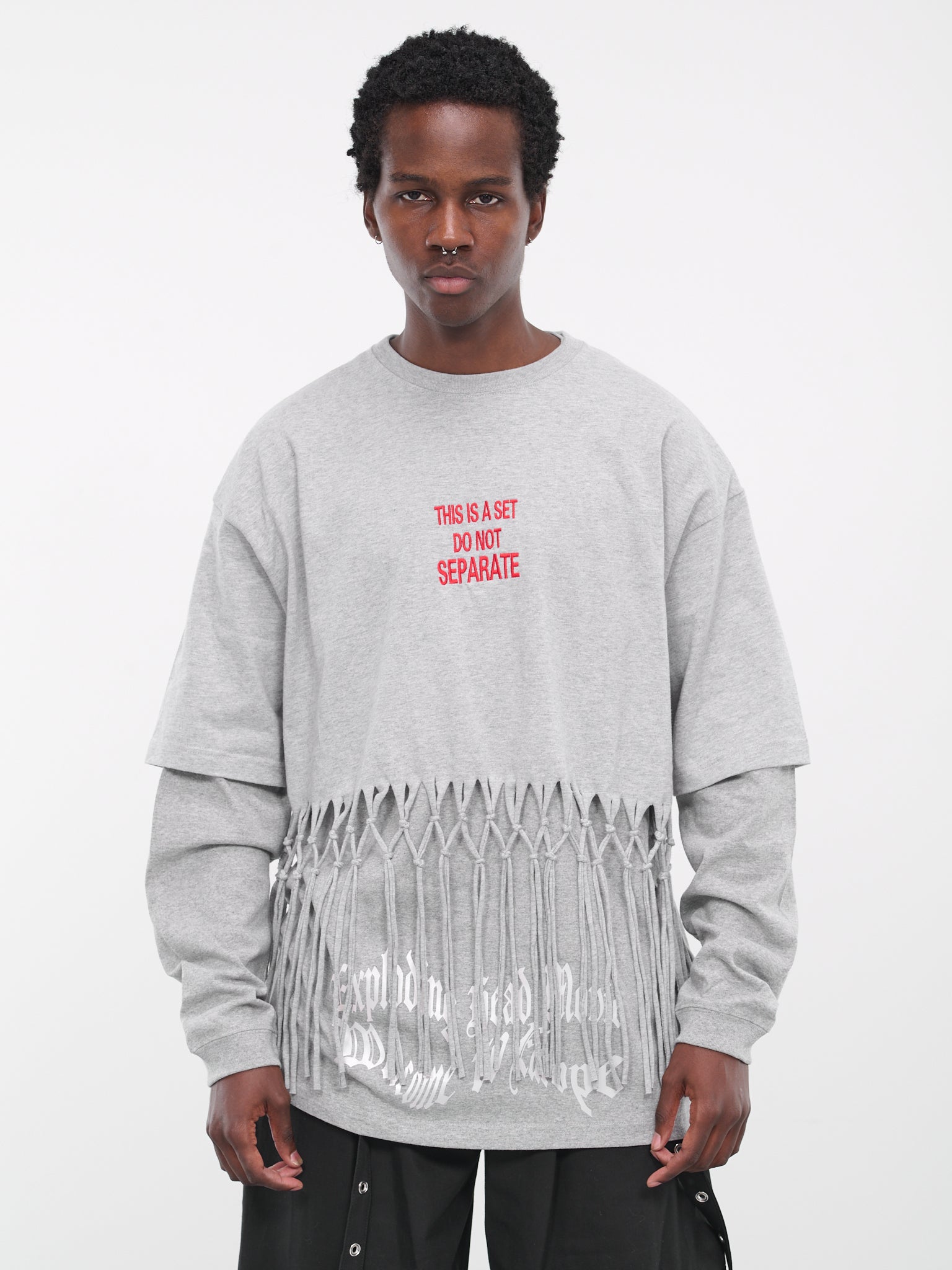 Do Not Separate Tee (BS239005-GRAY)