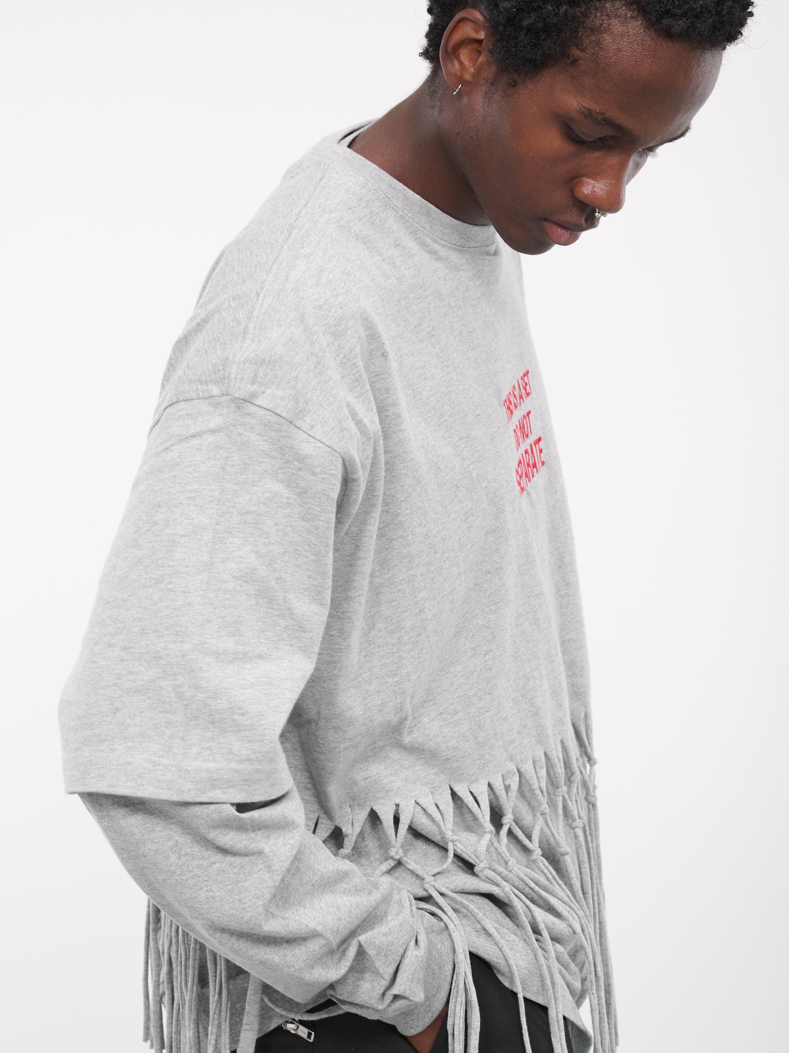 Do Not Separate Tee (BS239005-GRAY)