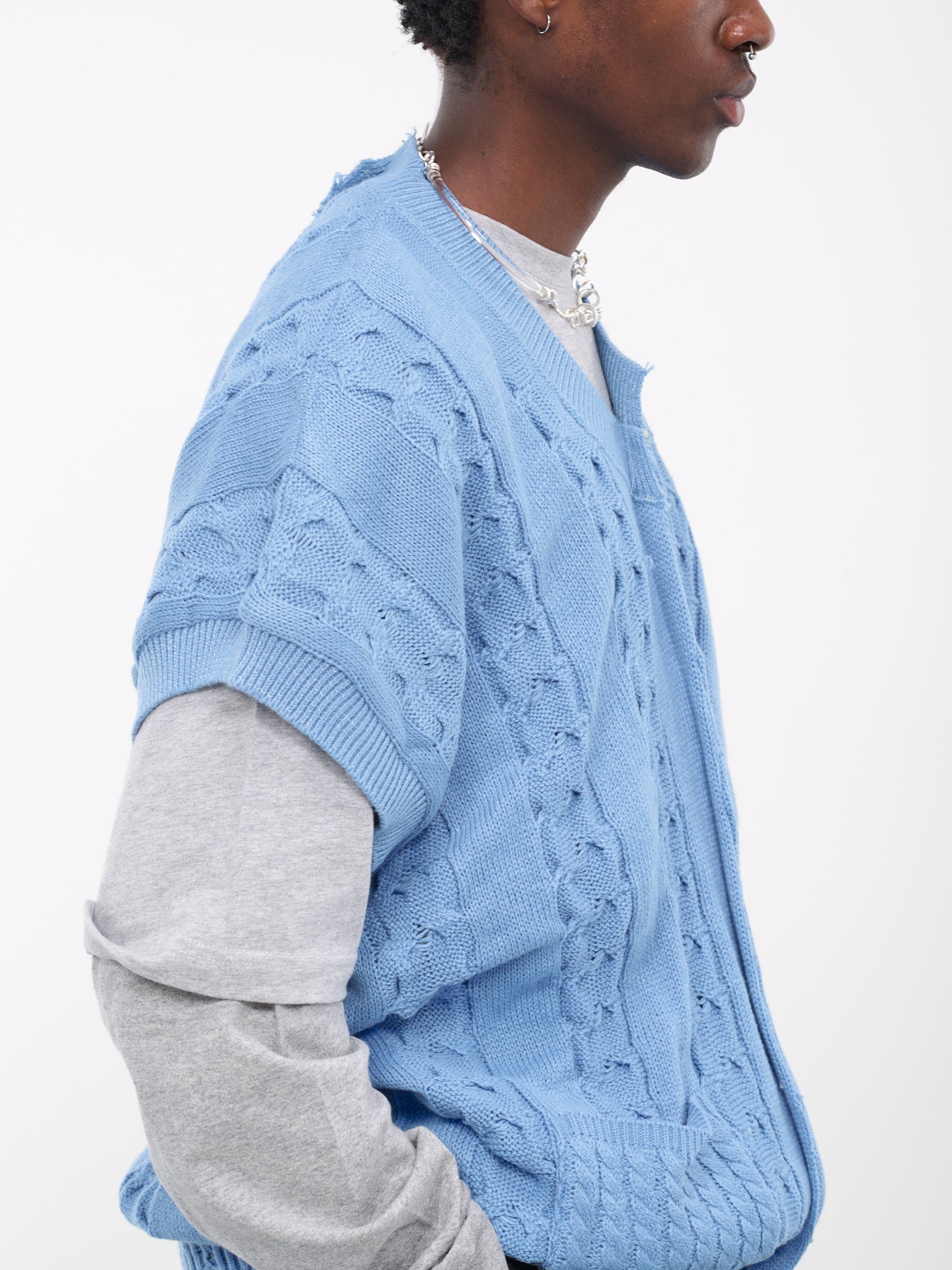Inside Out Vest (BS239301-BLUE)