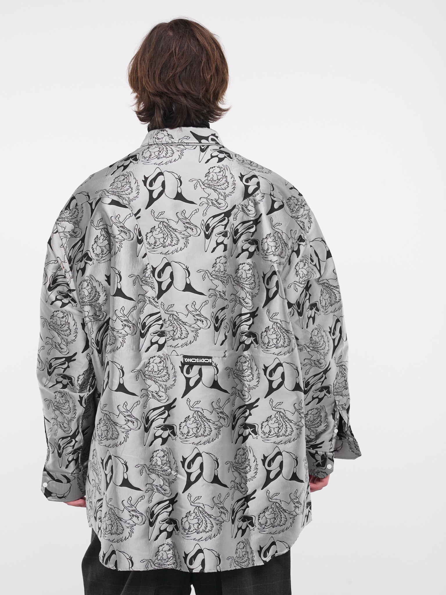 Unicorn Big Shirt (BS239402-SILVER)