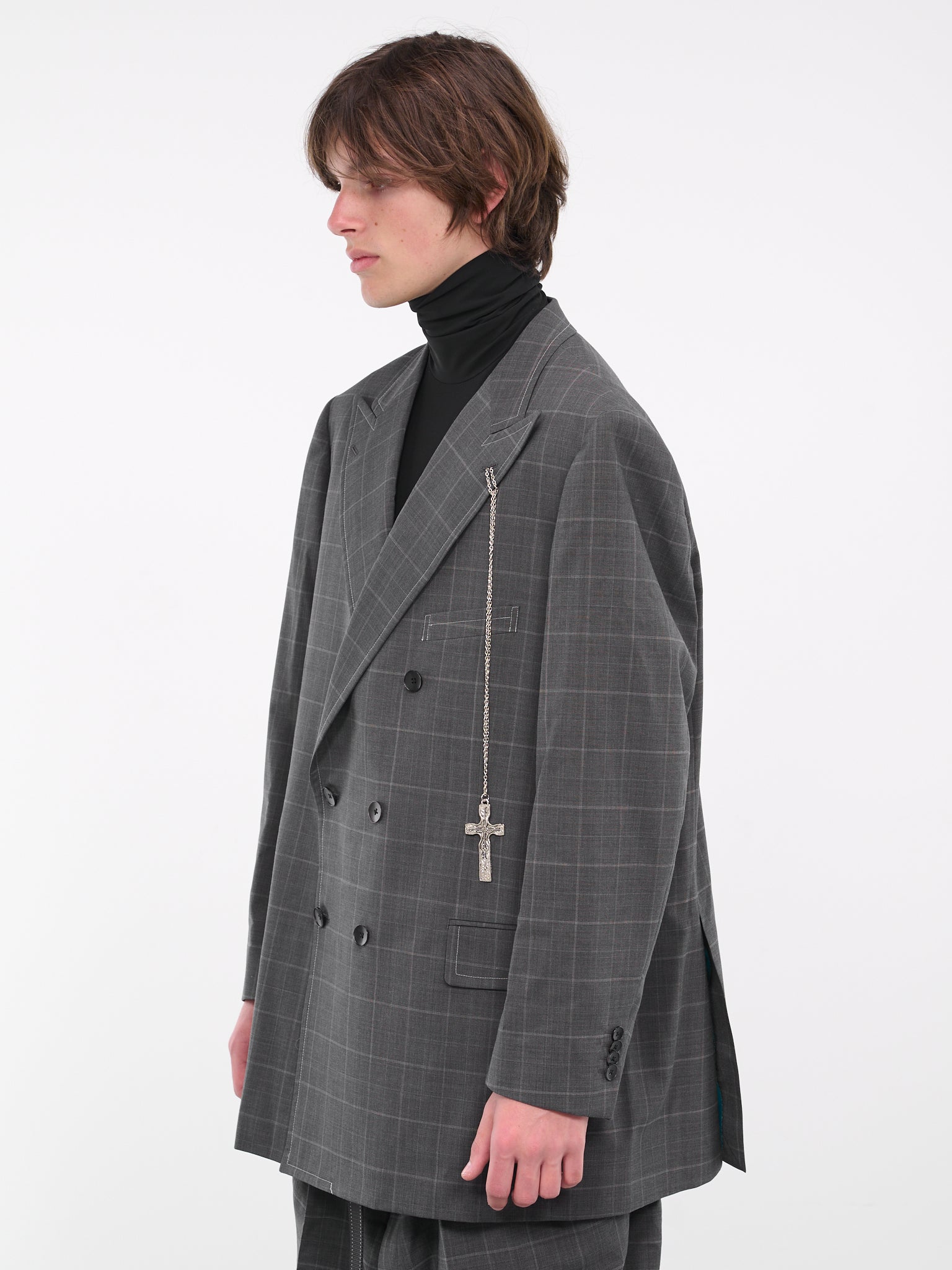 Plaid Suit Jacket (BS239404-PLAID)