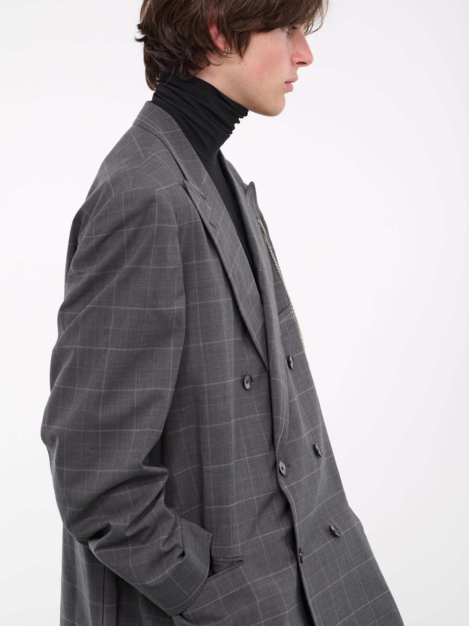 Plaid Suit Jacket (BS239404-PLAID)