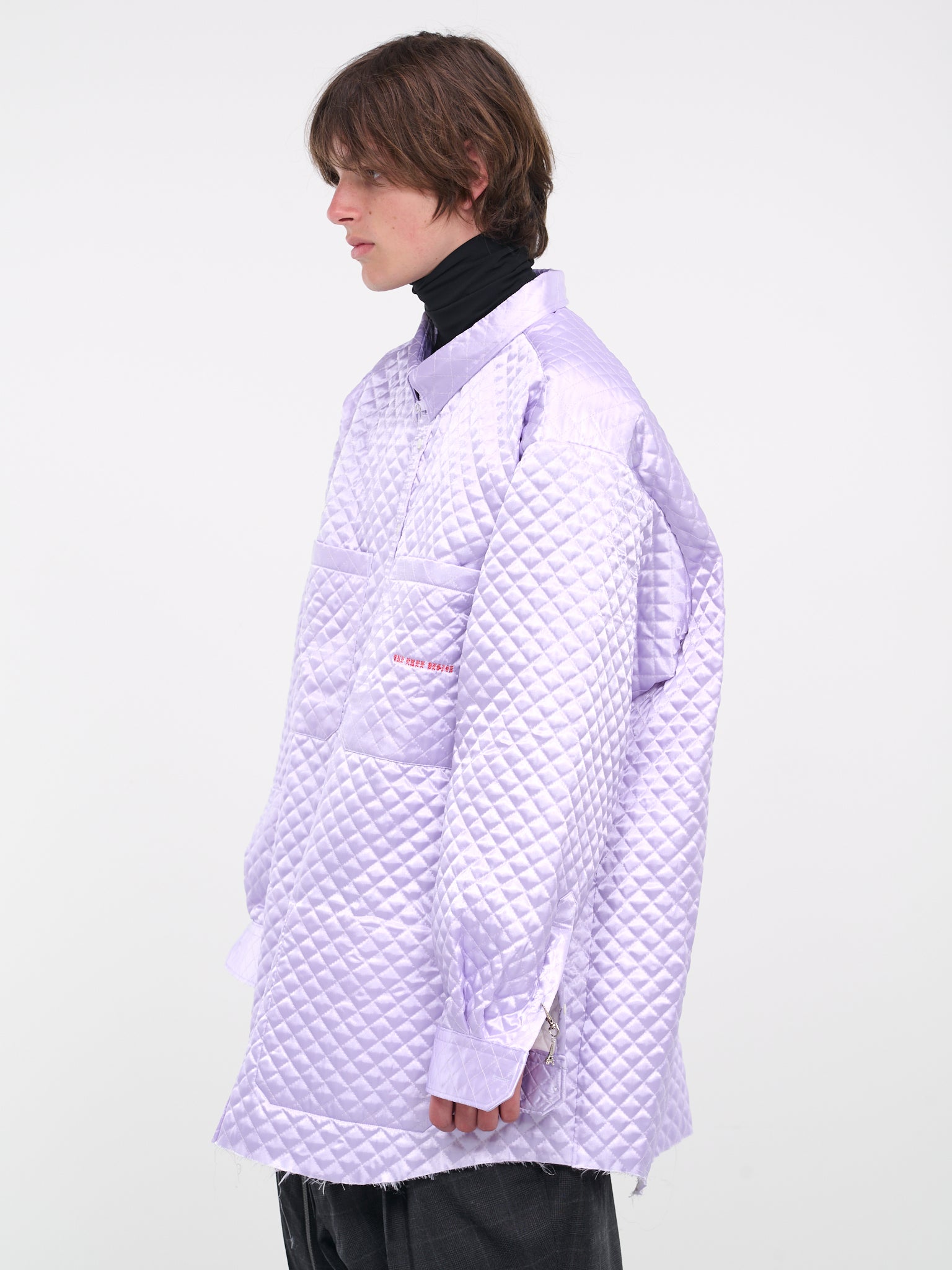 Diamond Quilt Big Shirt (BS239409-PURPLE)