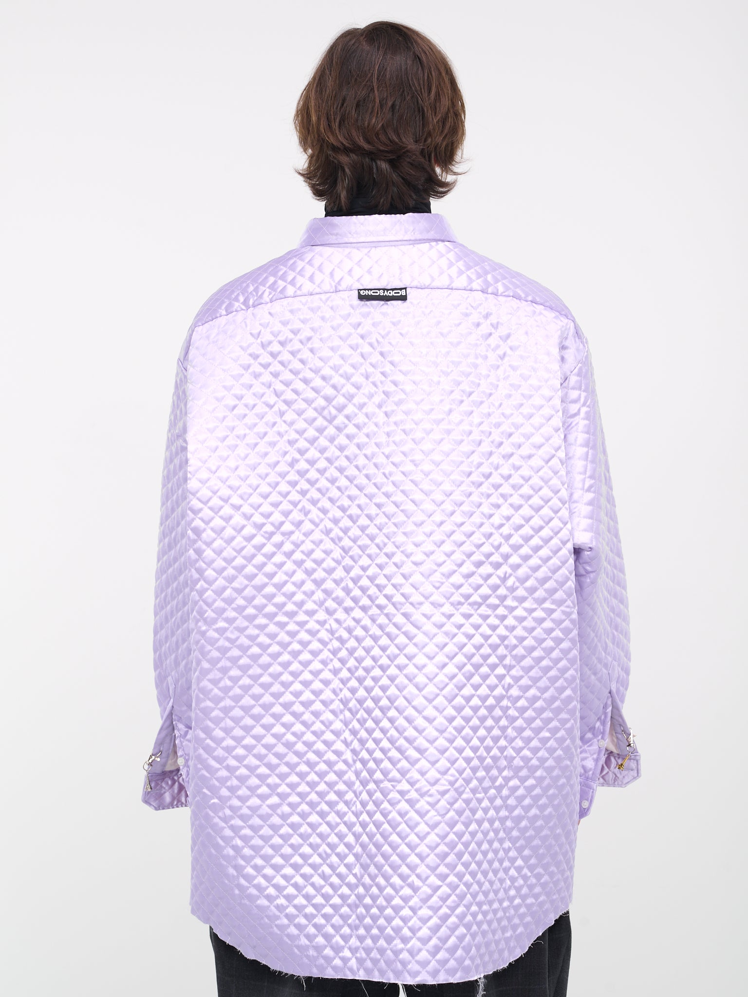 Diamond Quilt Big Shirt (BS239409-PURPLE)