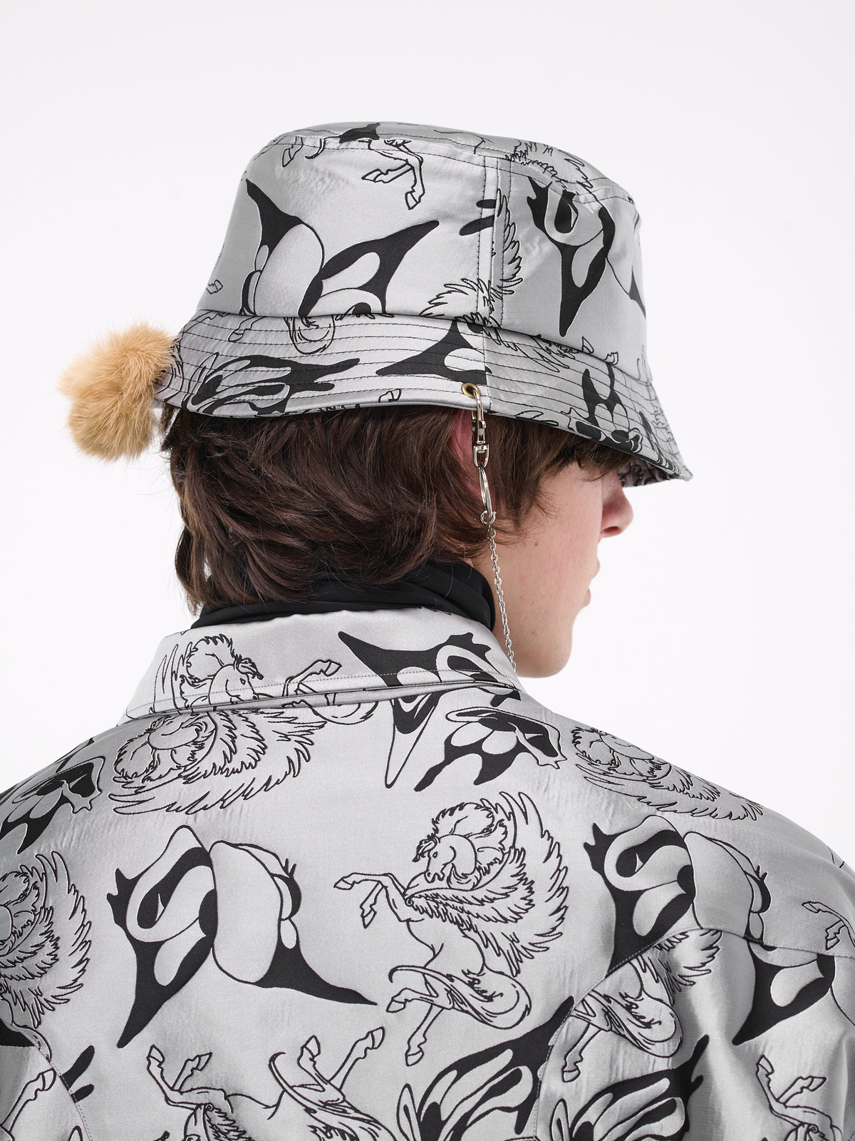 Unicorn Bucket Hat (BS239702-SILVER)