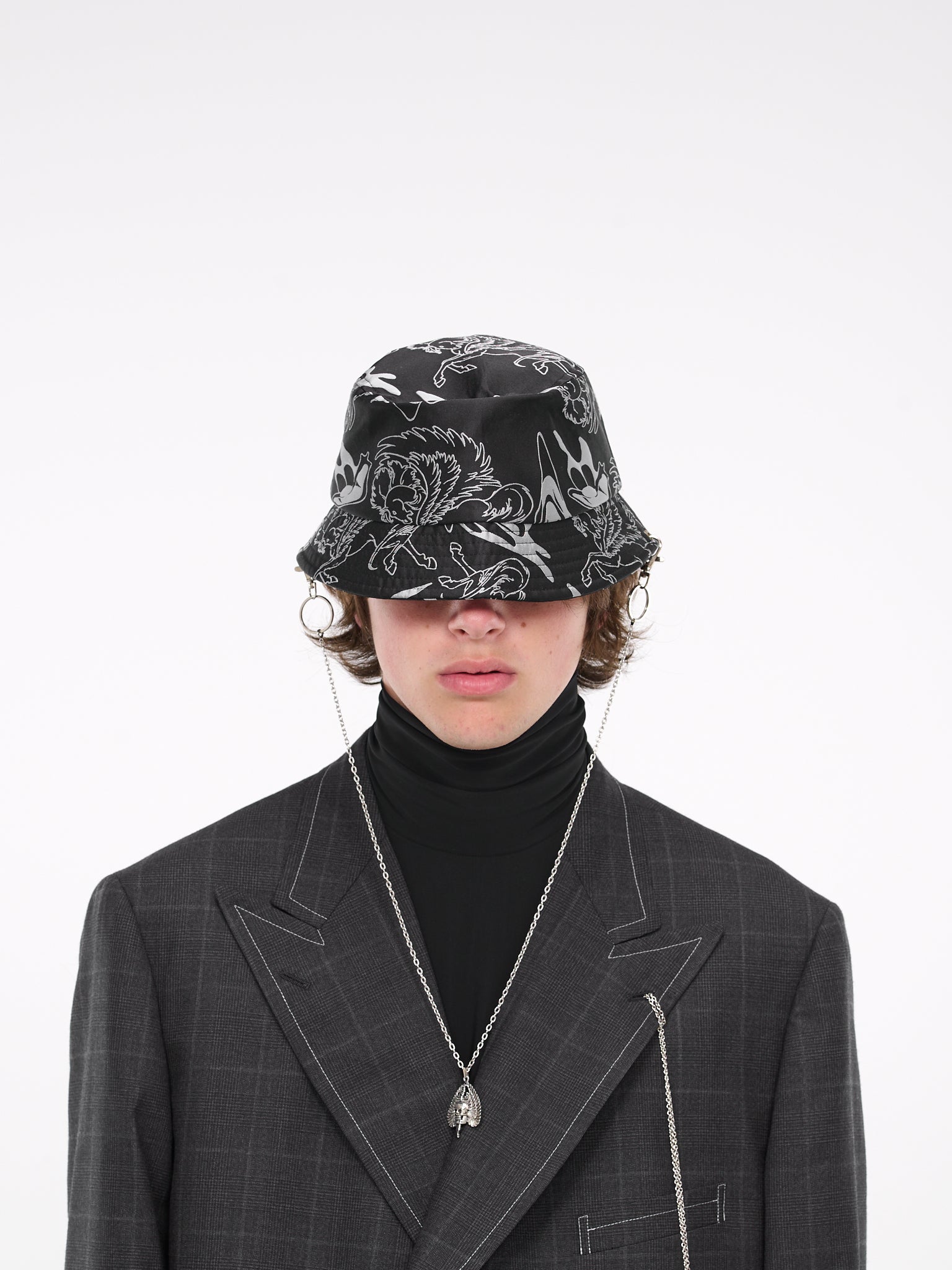 Unicorn Bucket Hat (BS239702-BLACK)
